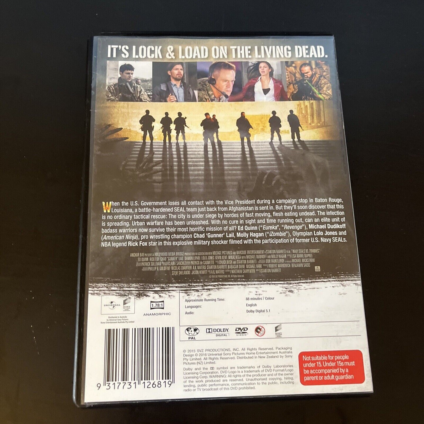 The Navy Seals - Battle For New Orleans (DVD, 2016) Ed Quinn, Region 4