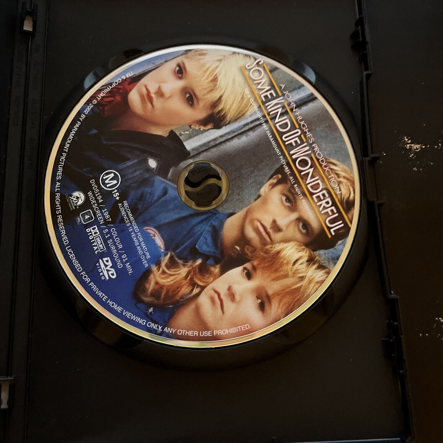 Some Kind of Wonderful (DVD, 1987) Eric Stoltz, Mary Stuart Masterson Region 4