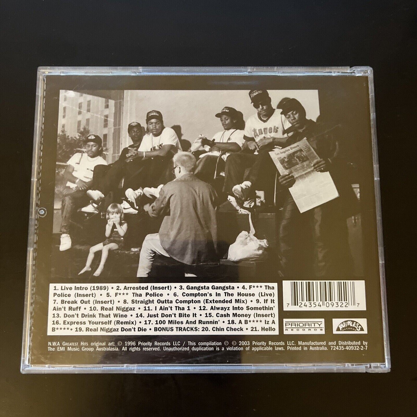 N.W.A - Greatest Hits (CD, 2003)