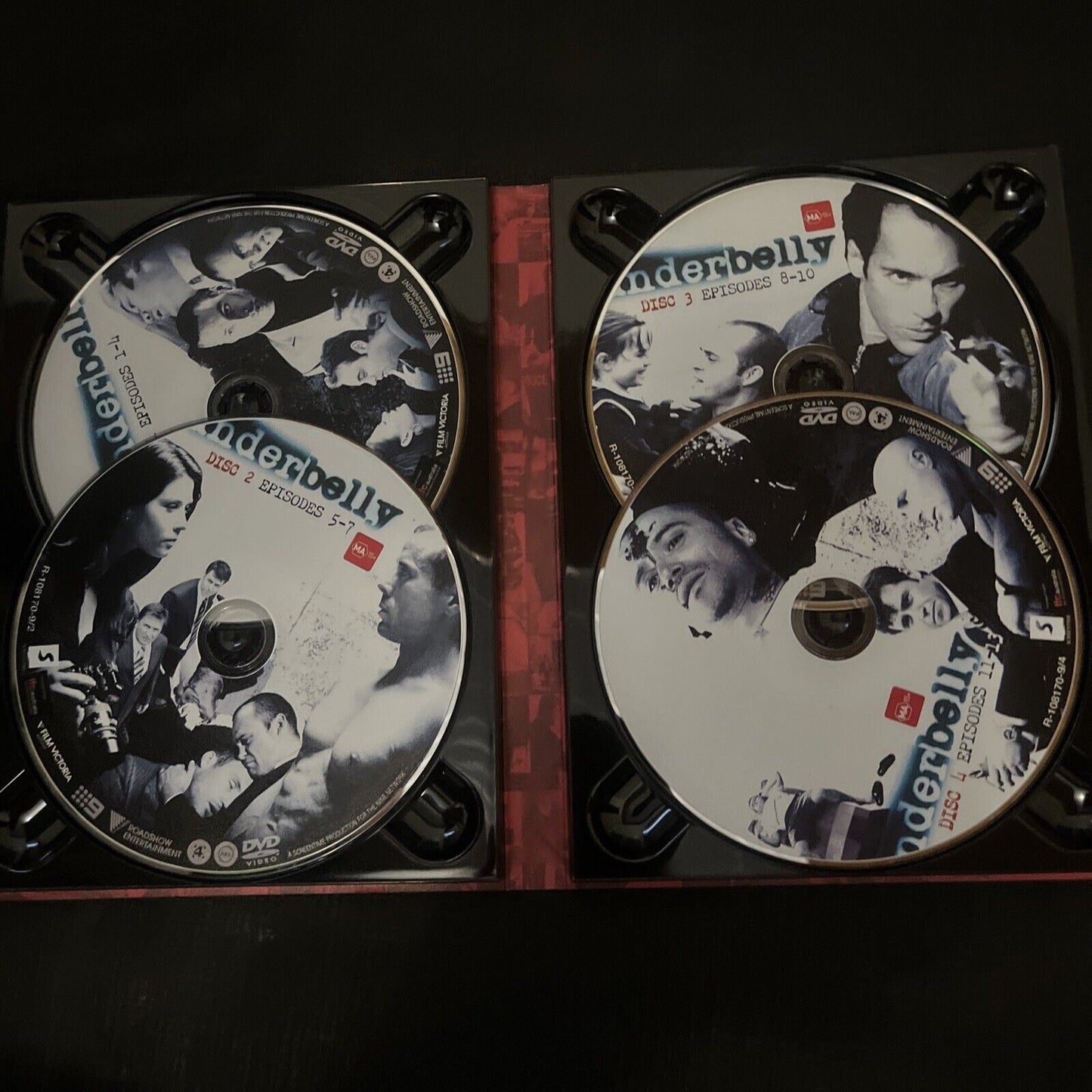 Underbelly Uncut / Underbelly A Tale of Two Cities (DVD, 8-Disc) Region 4