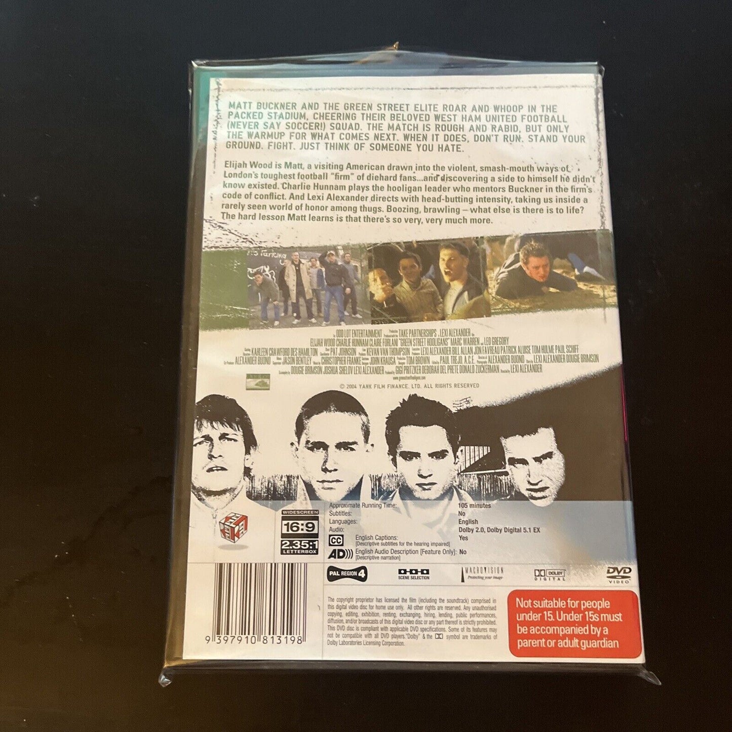 Green Street Hooligans (DVD, 2005) Oliver Allison, Joel Beckett NEW Region 4