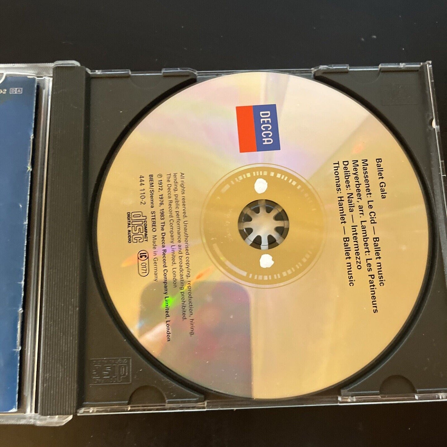 Ballet Gala - Le Cid Les Patineurs (CD, 1995)