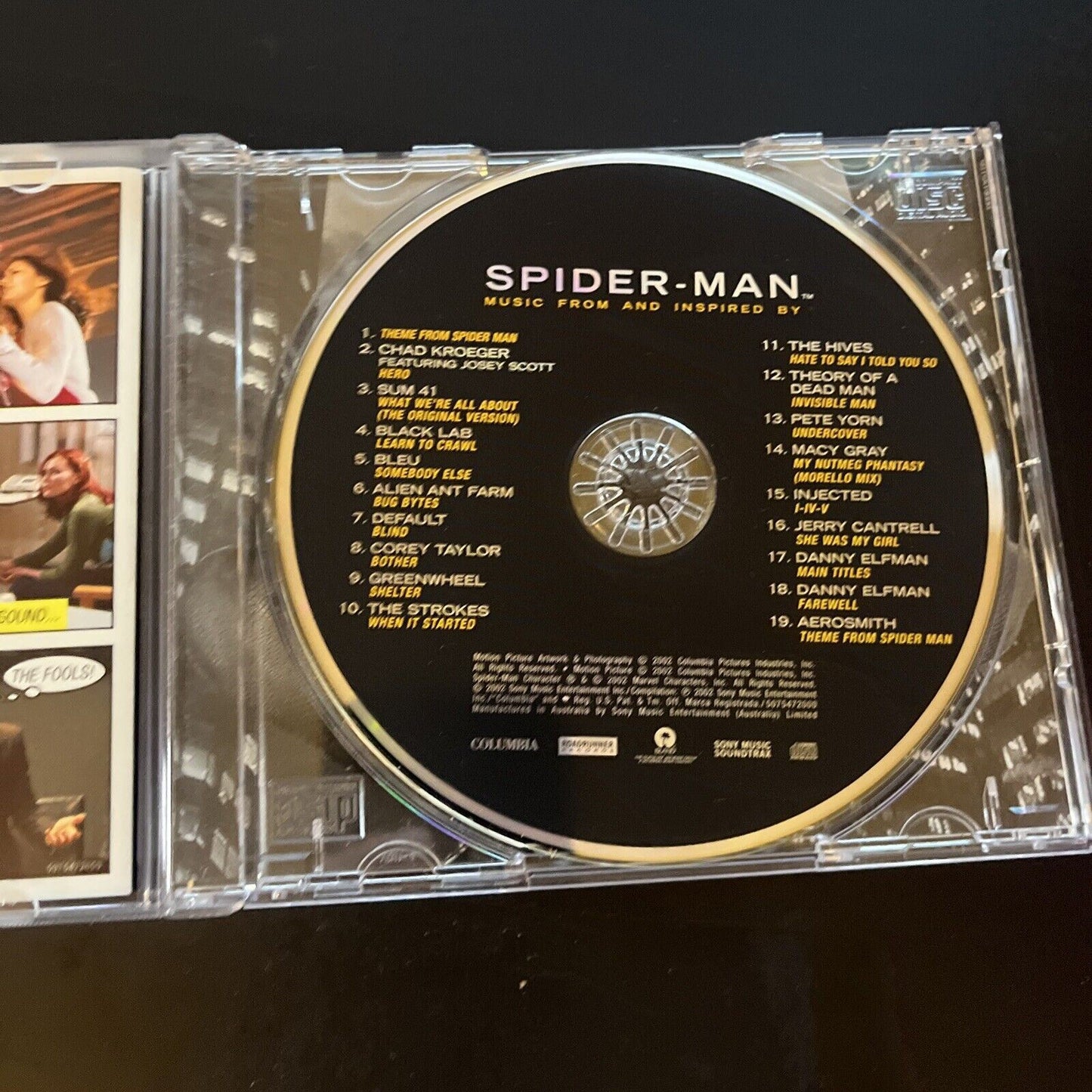Spider-Man Movie Soundtrack (CD, 2002)
