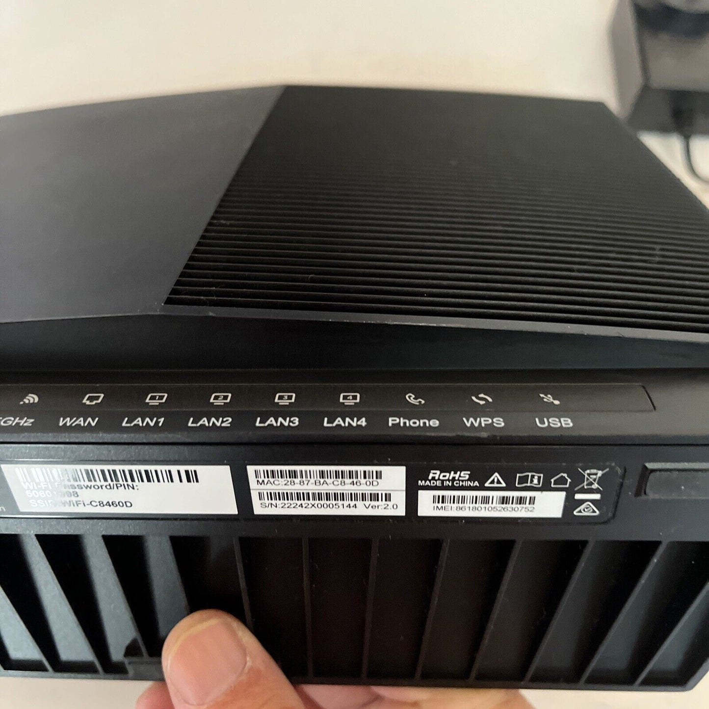 TP-Link AX5400 4G Hybrid WiFi 6 Modem Router with VoIP VX420-G2h