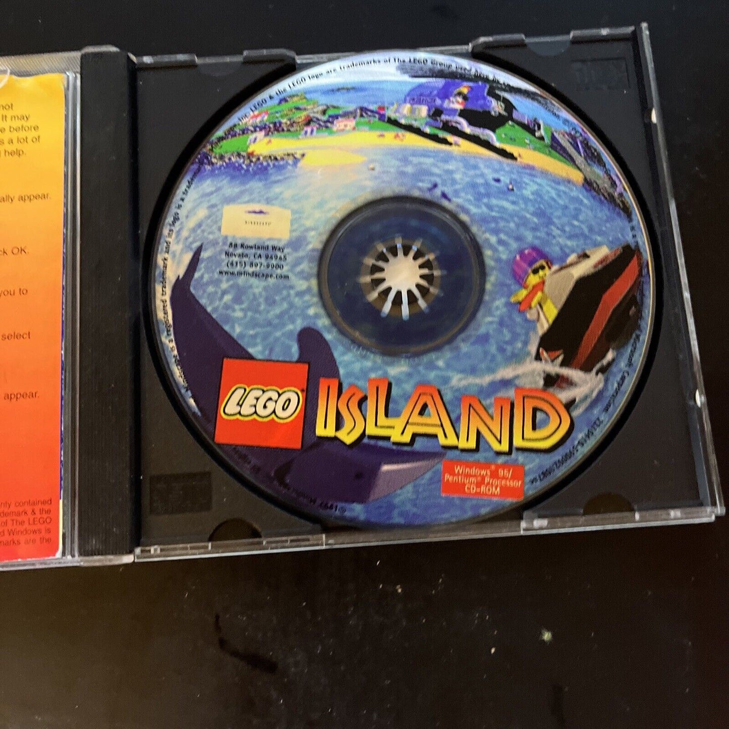 Lego Island - 3D Action Adventure CDROM Game 1997 PC CDROM Windows 95 98