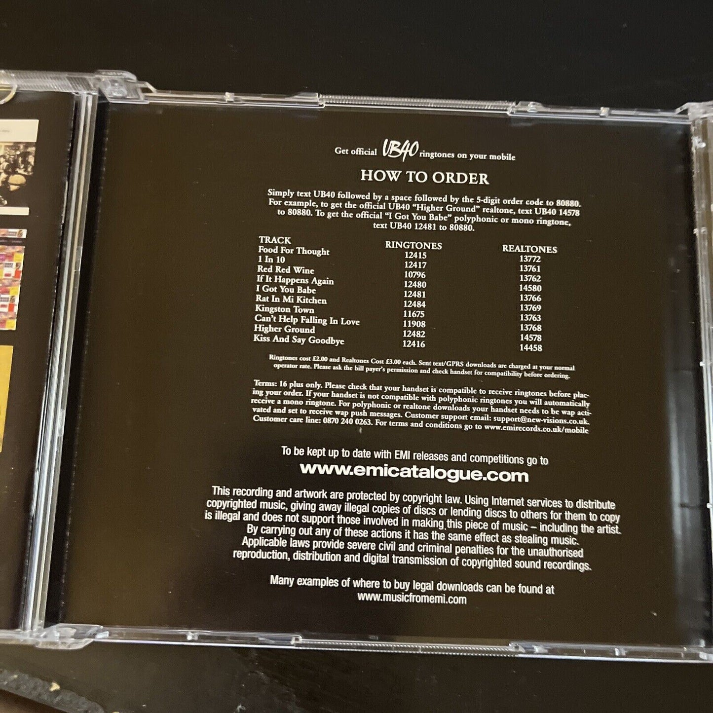 UB40 - The Best of UB40, Vols. 1 & 2 (CD, 2005, 2-Disc)