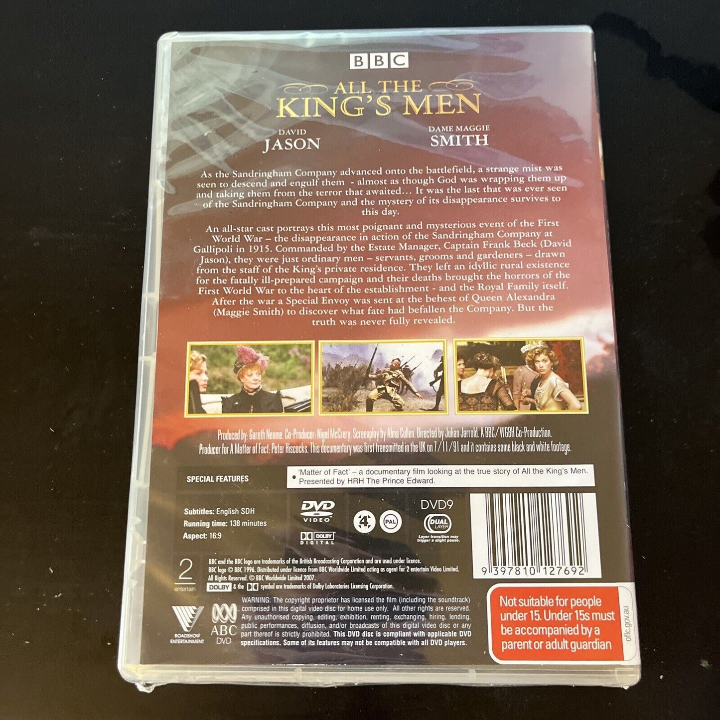 All The King's Men (DVD, 1999) BBC David Jason, Maggie Smith, NEW Region 4