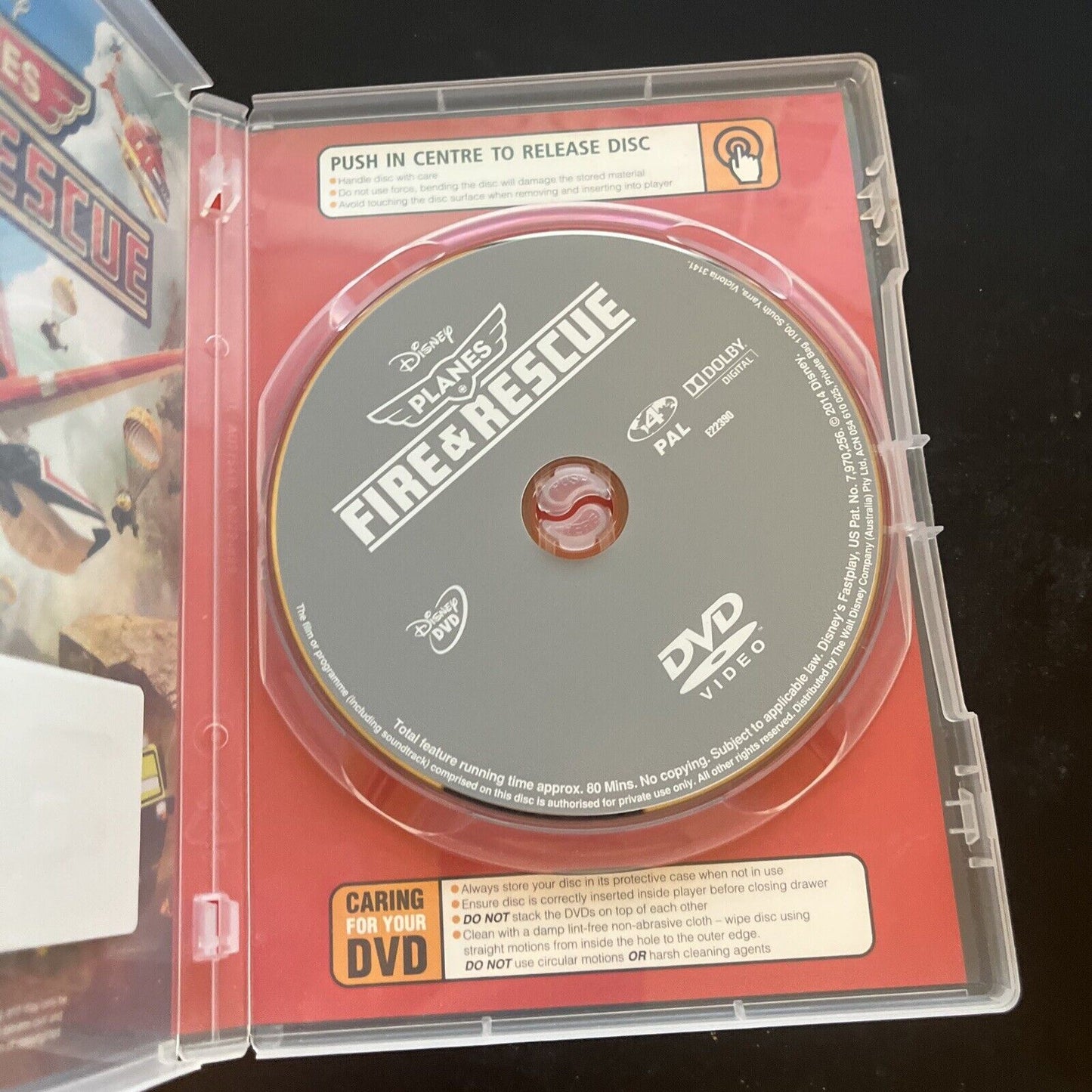 Planes - Fire & Rescue (DVD, 2014) Region 4