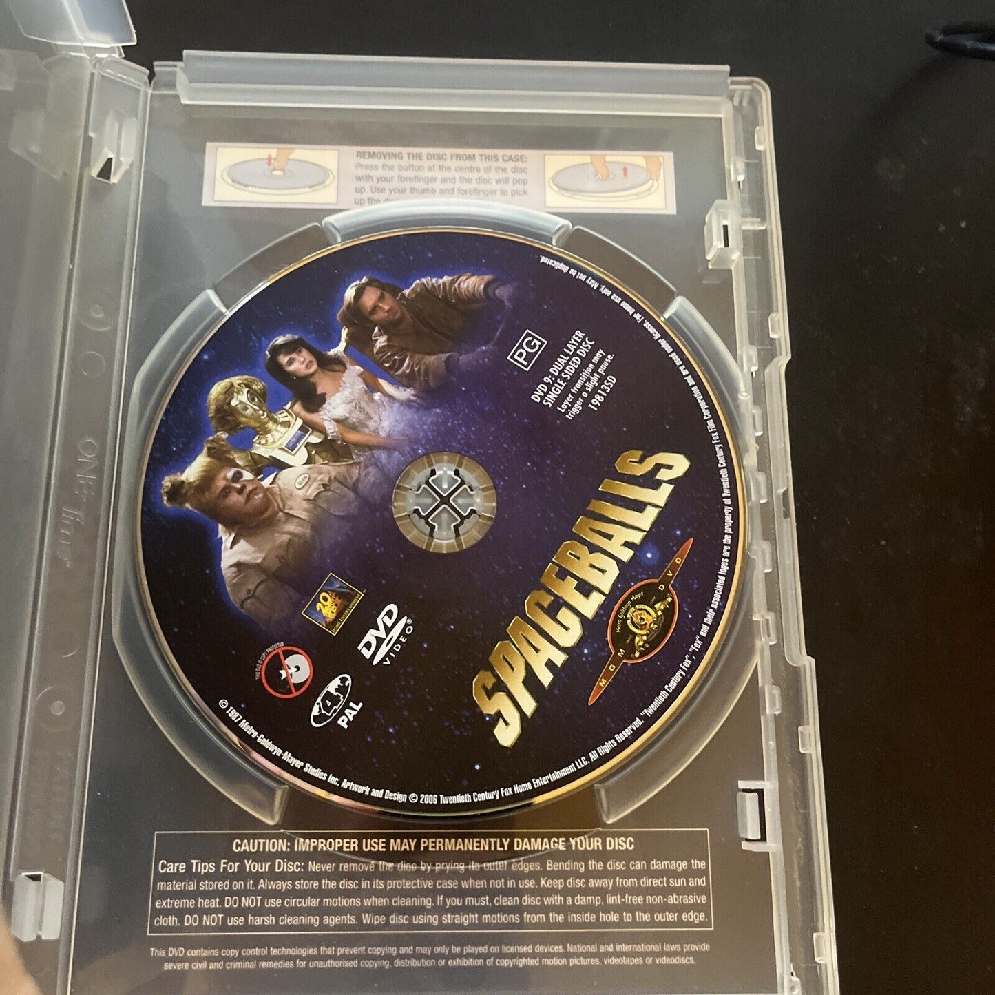 Spaceballs (DVD, 1987) Mel Brooks, John Candy, Rick Moranis, Region 4