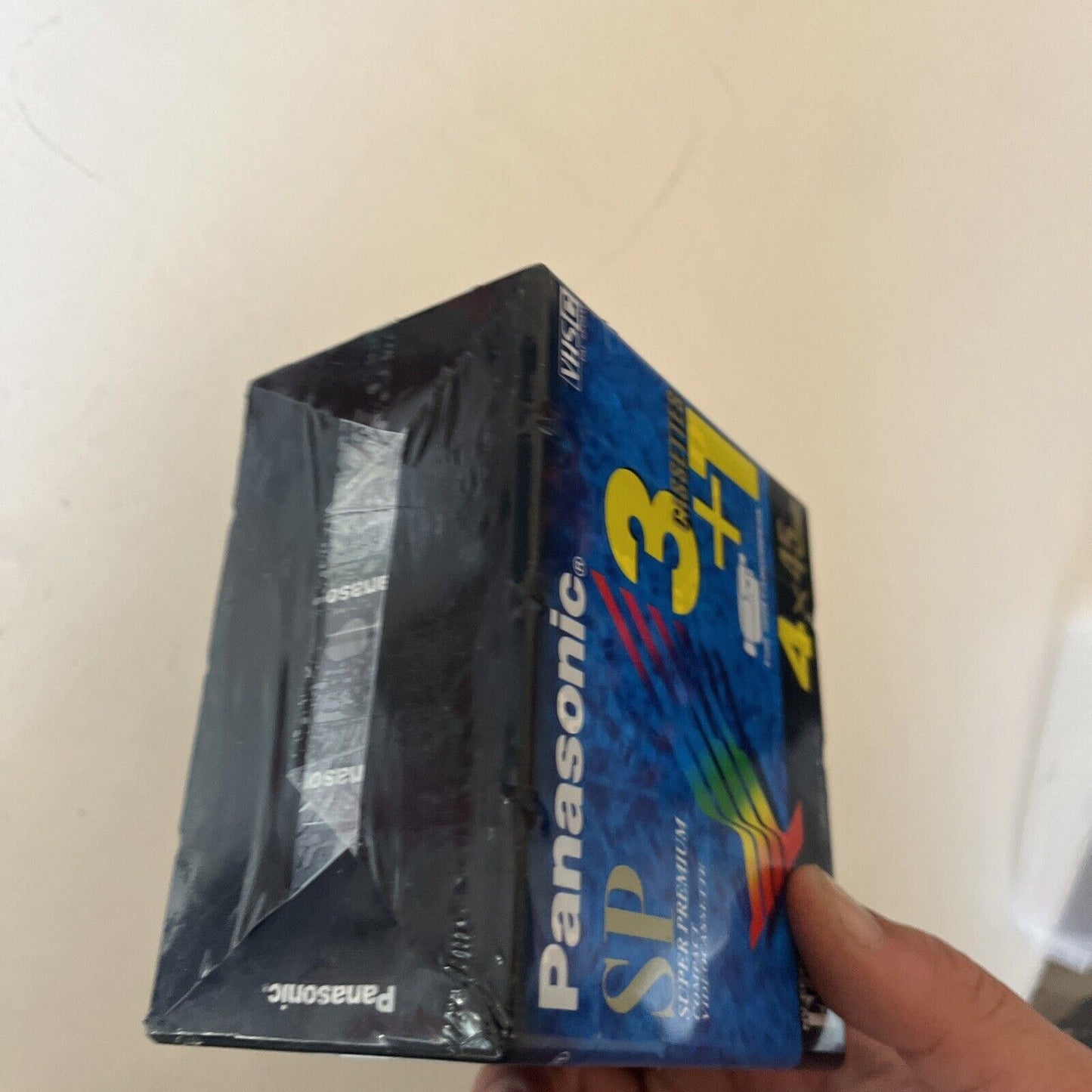 *New Sealed* 4x VHS-C Panasonic Super Premium SP EC-45 PAL/SECAM