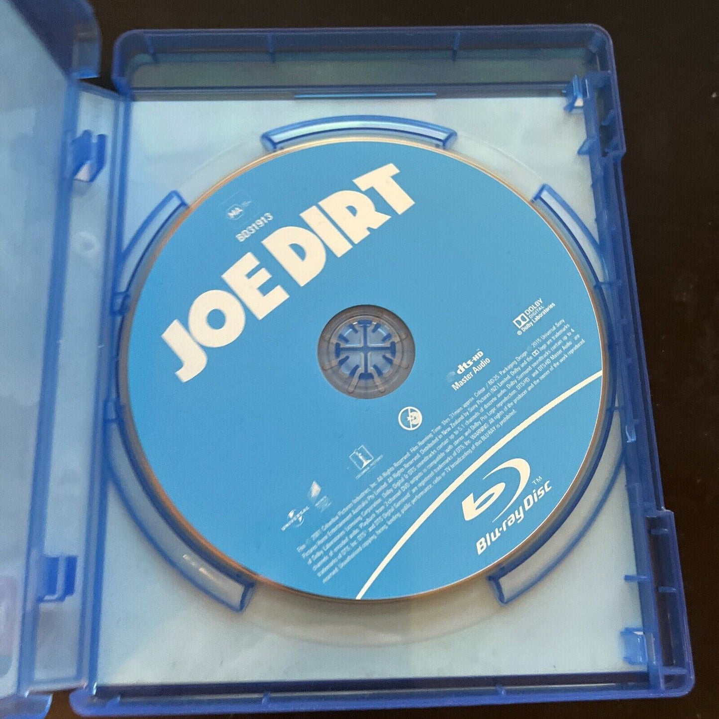 Joe Dirt (Blu-ray, 2001) David Spade Region B & A