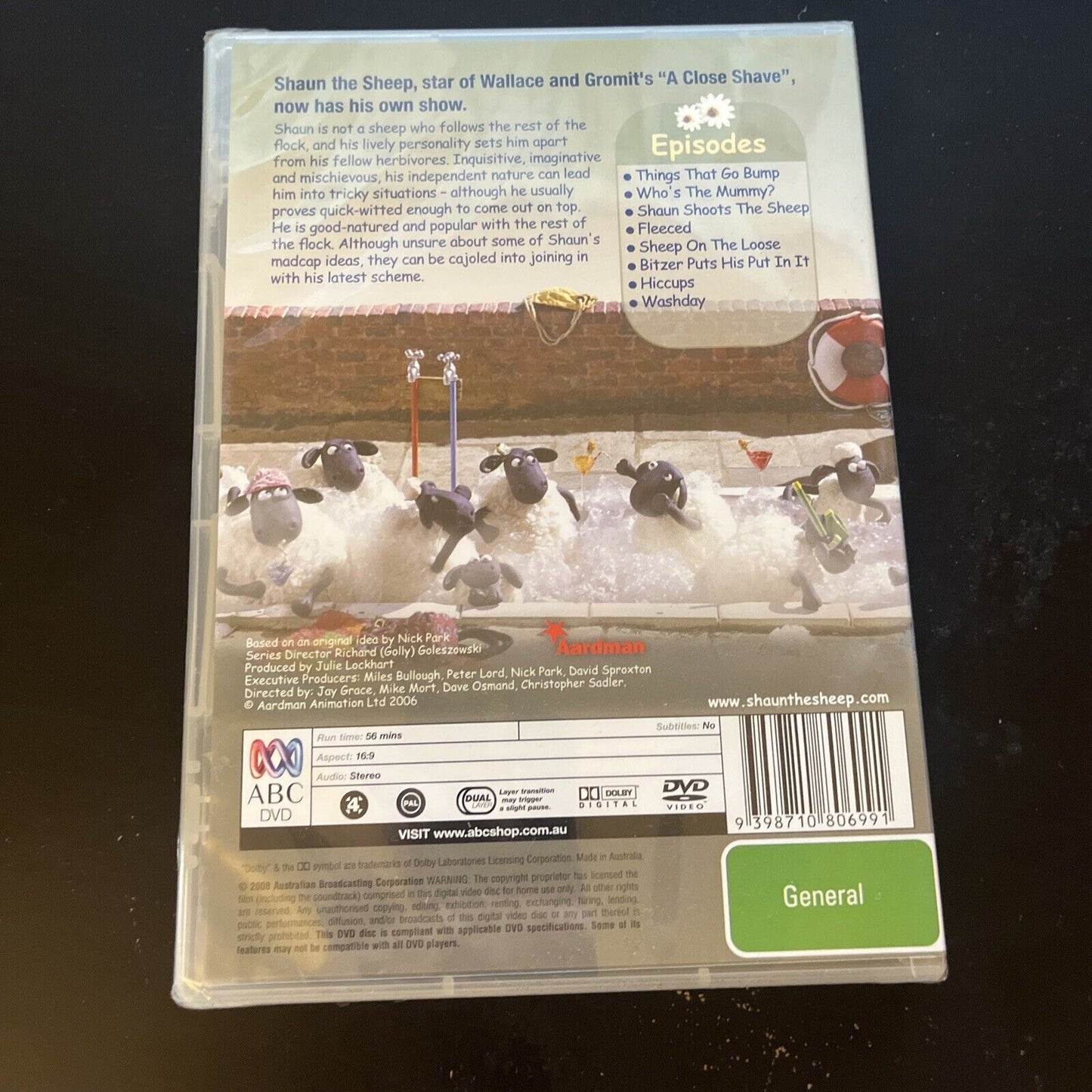 *New Sealed* Shaun The Sheep - Washday (DVD, 2007) Region 4