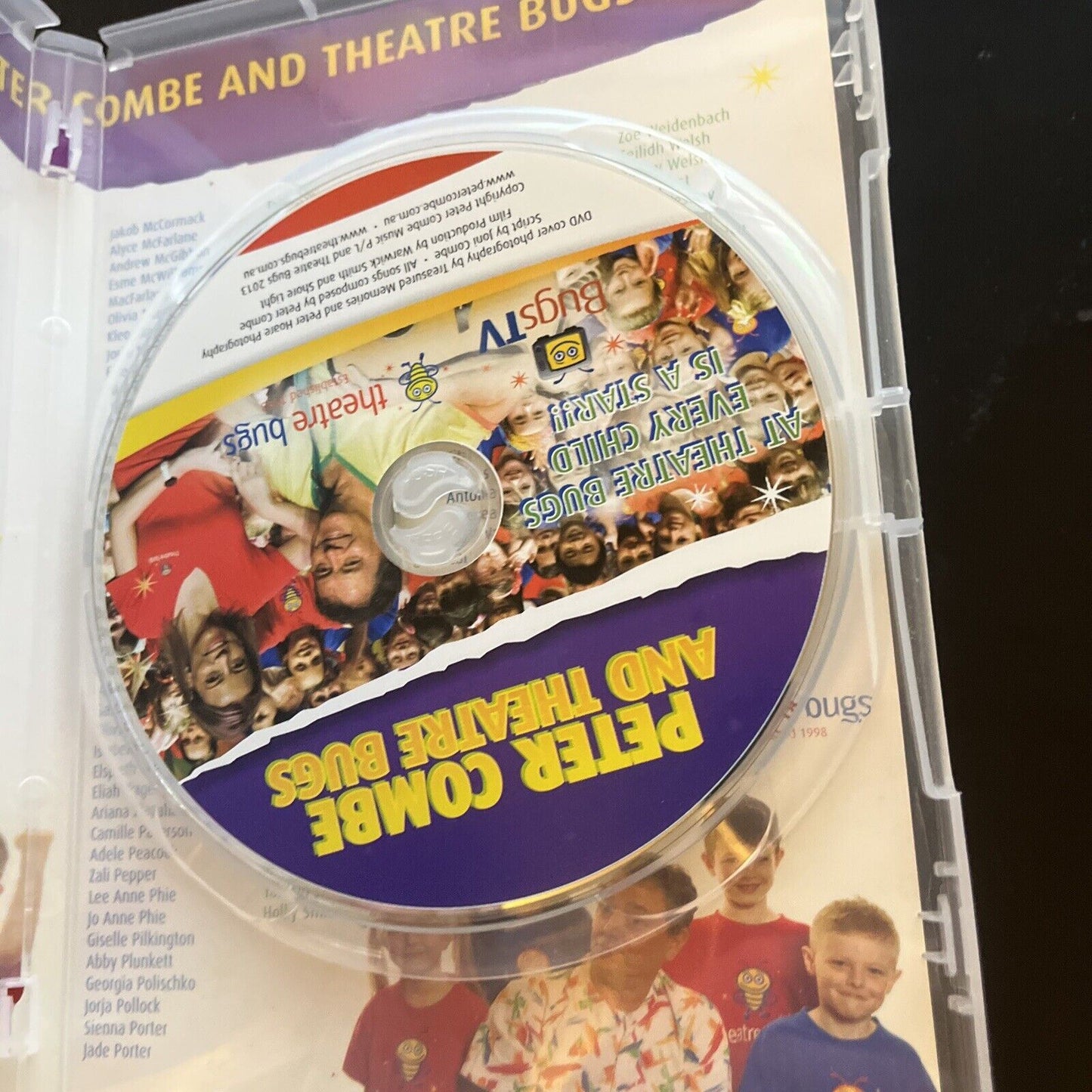 Peter Combe and the Theatre Bugs (DVD, 2013) All Regions