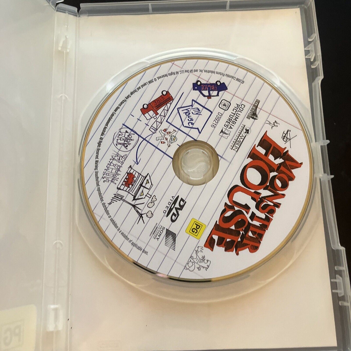 Monster House (DVD, 2006) Steve Buscemi, Maggie Gyllenhaal Region 4