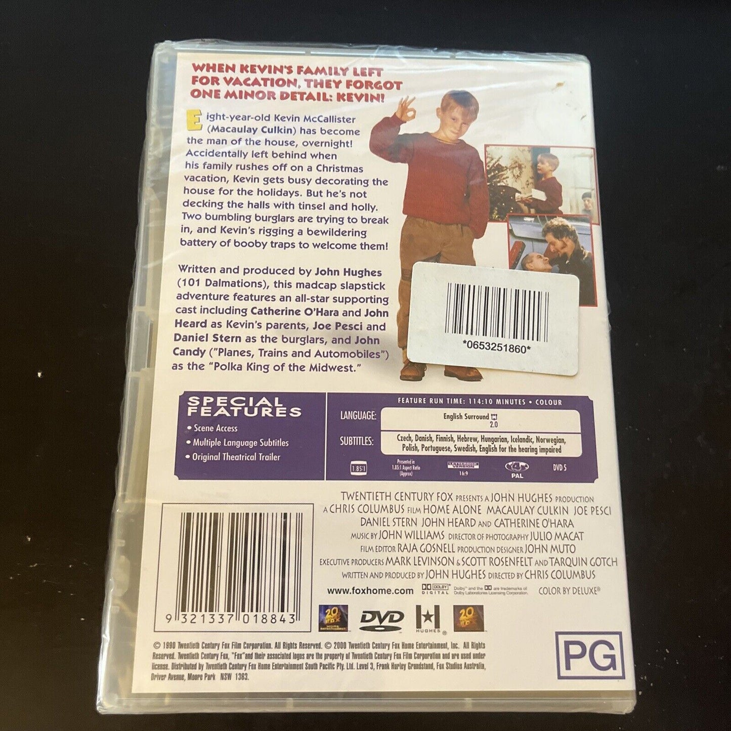 *New Sealed* Home Alone (DVD, 1990) Macaulay Culkin, Joe Pesci, Region 4