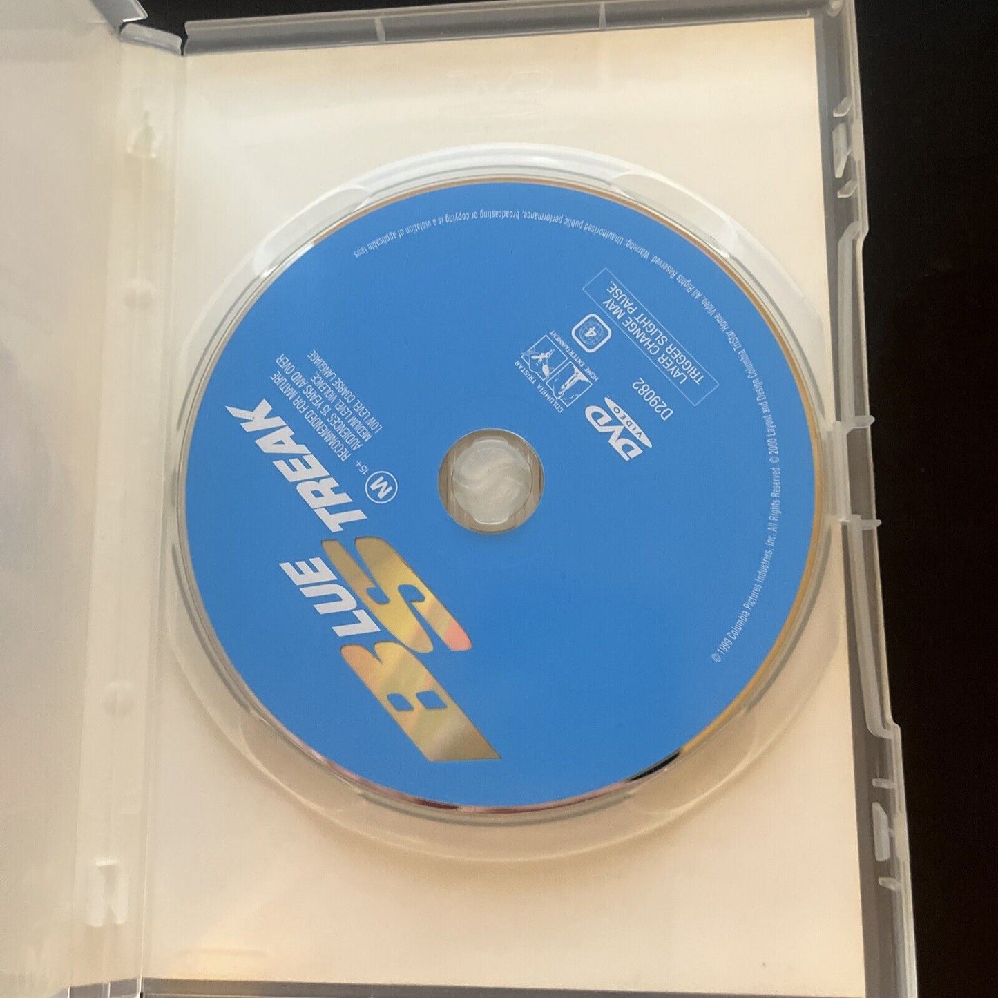 Blue Streak (DVD, 1999) Martin Lawrence, Luke Wilson, Dave Chappelle Region 4