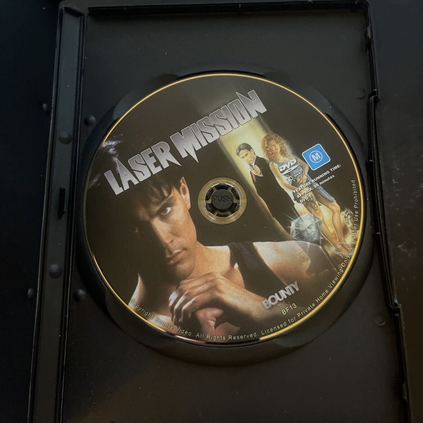 Laser Mission (DVD, 1989) Brandon Lee Region 4