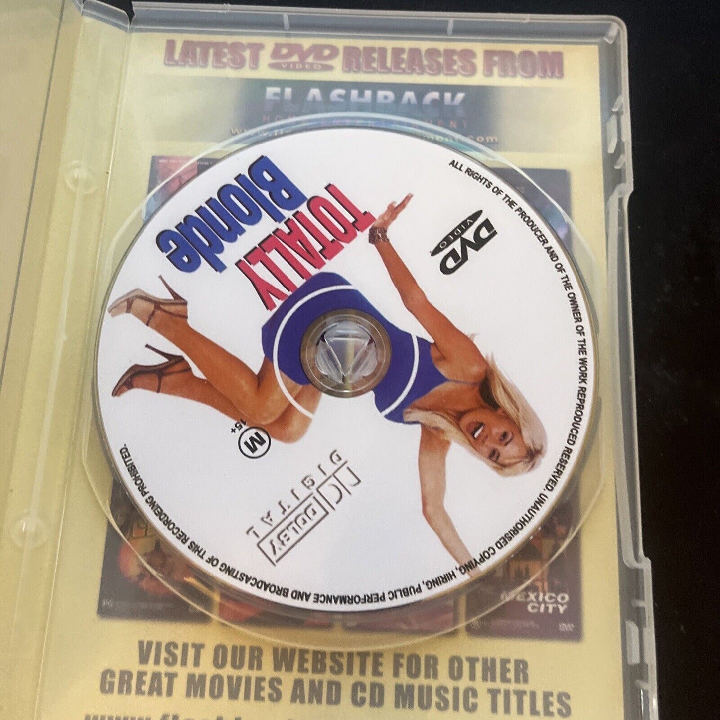 Totally Blonde (DVD, 2001) Krista Allen, Maeve Quinlan, Michael Buble All Region