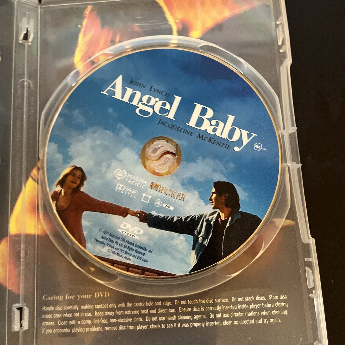 Angel Baby (DVD, 1996) Jacqueline McKenzie, Colin Friels, John Lynch Region 4