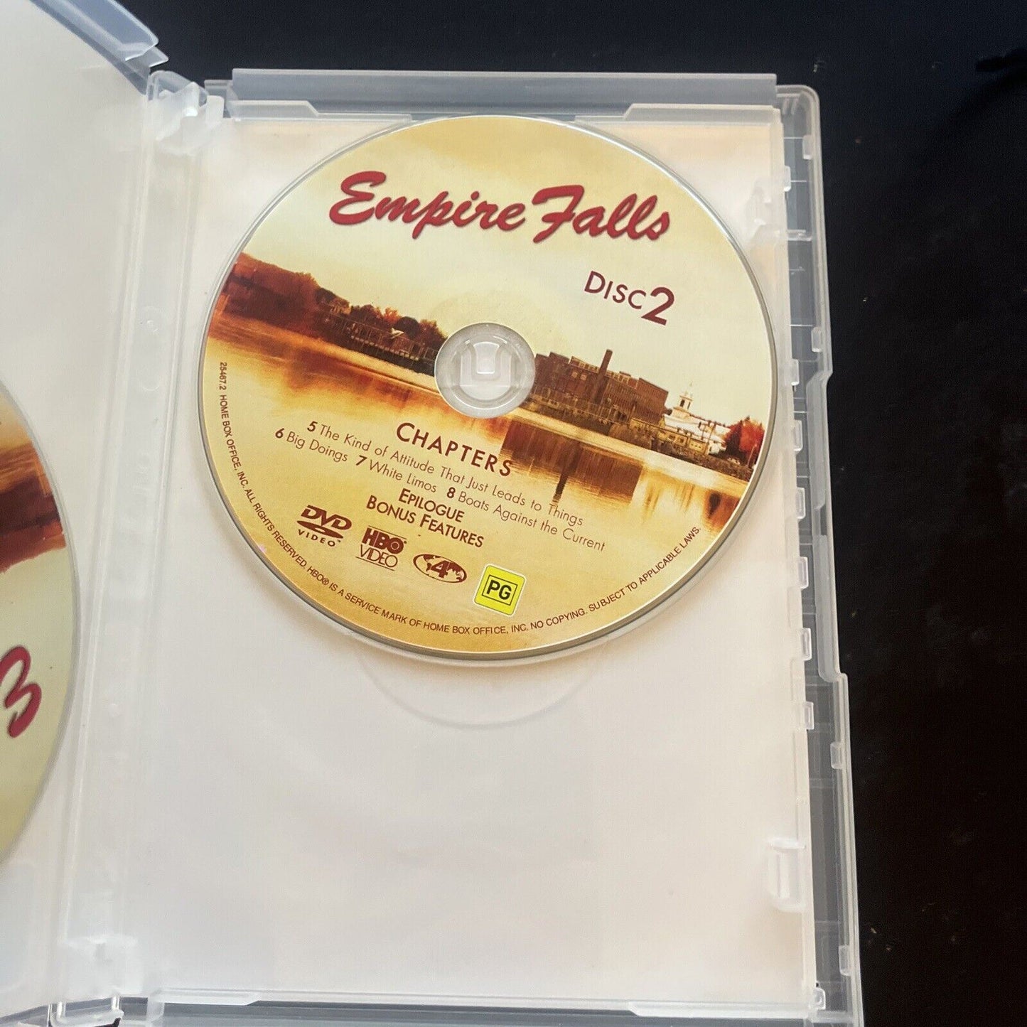 Empire Falls (DVD, 2005) Ed Harris, Philip Seymour Hoffman, Miniseries Region 4