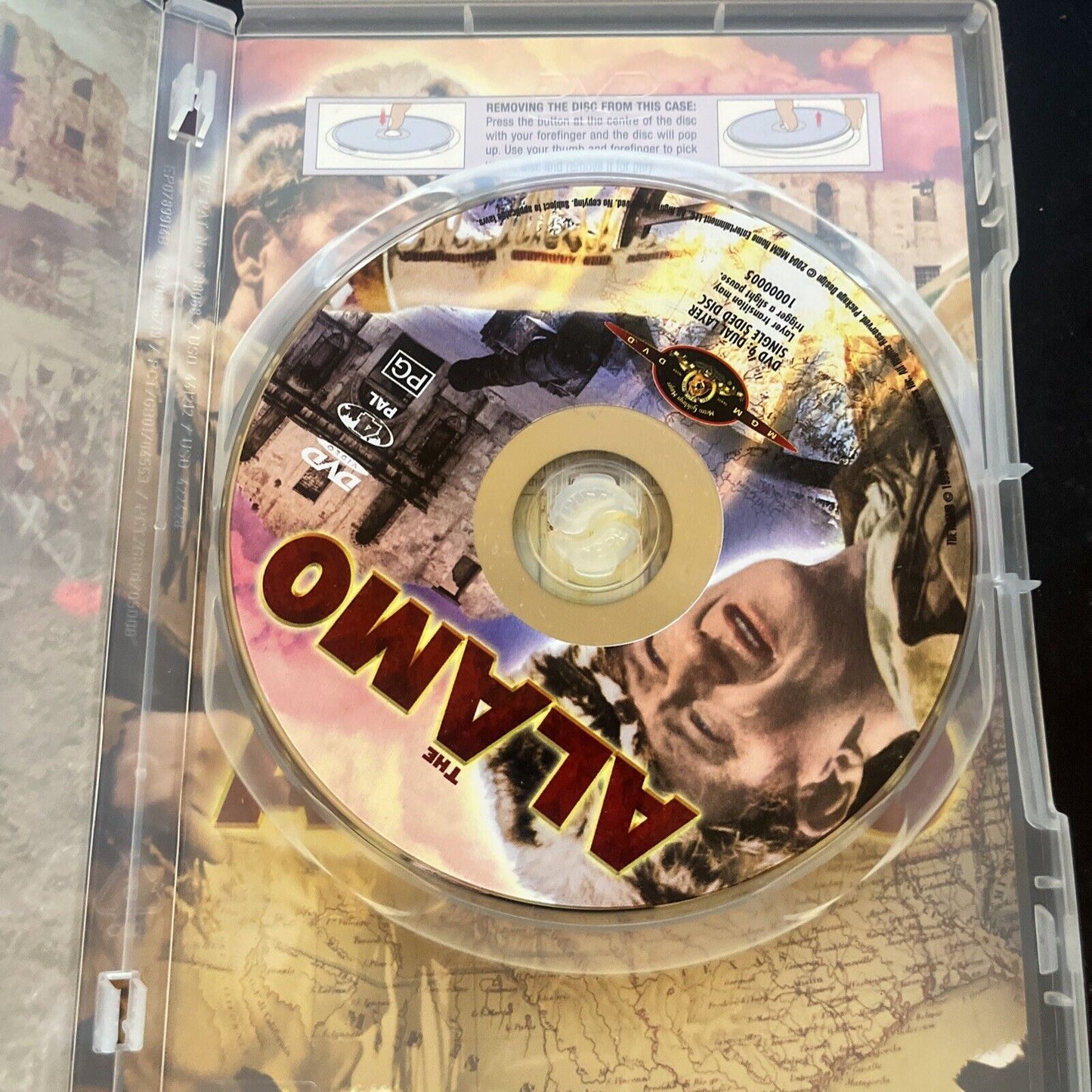 The Alamo (DVD, 1960) John Wayne, Richard Widmark, Laurence Harvey, Region 4