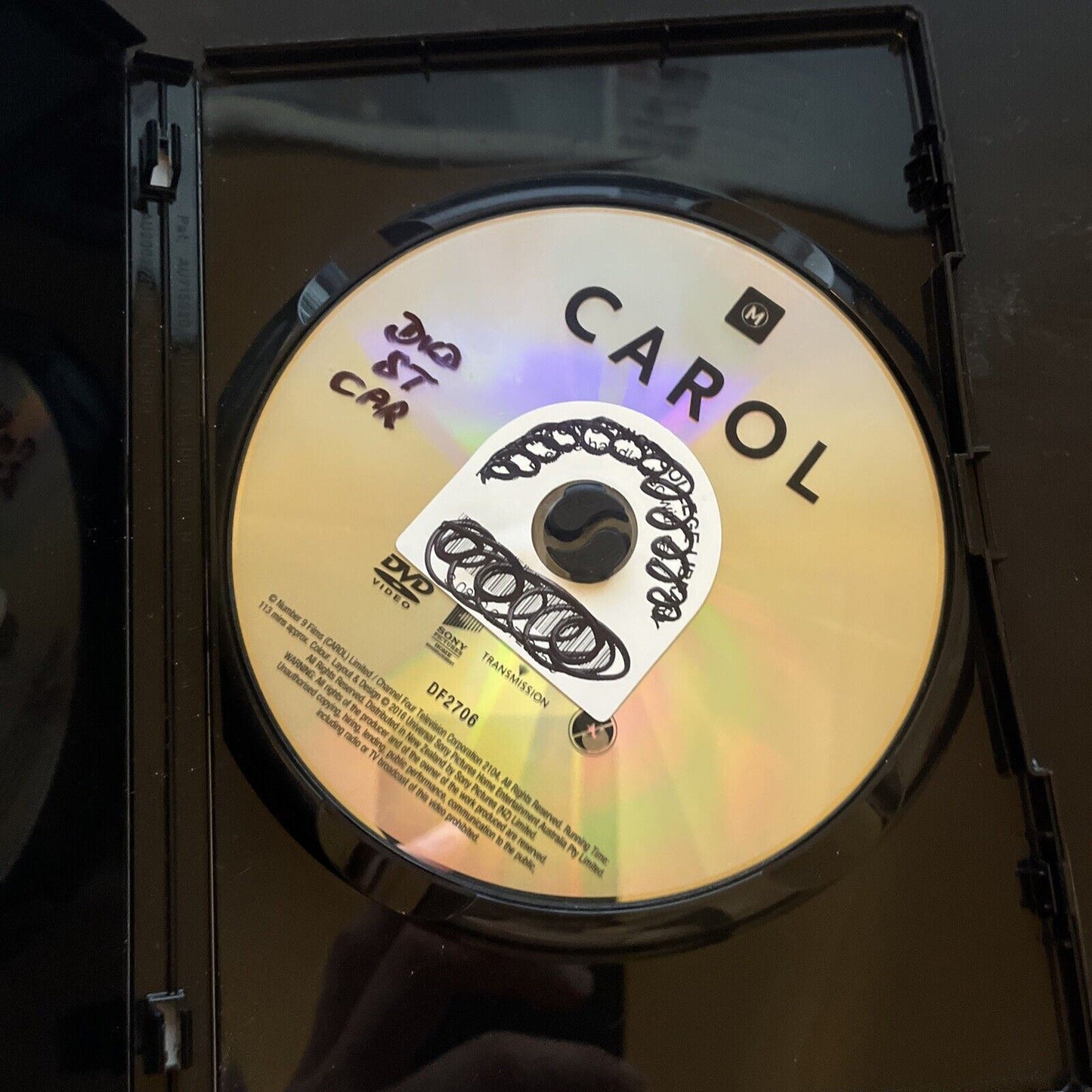 Carol (DVD, 2015) Cate Blanchett, Rooney Mara, Kyle Chandler Region 4