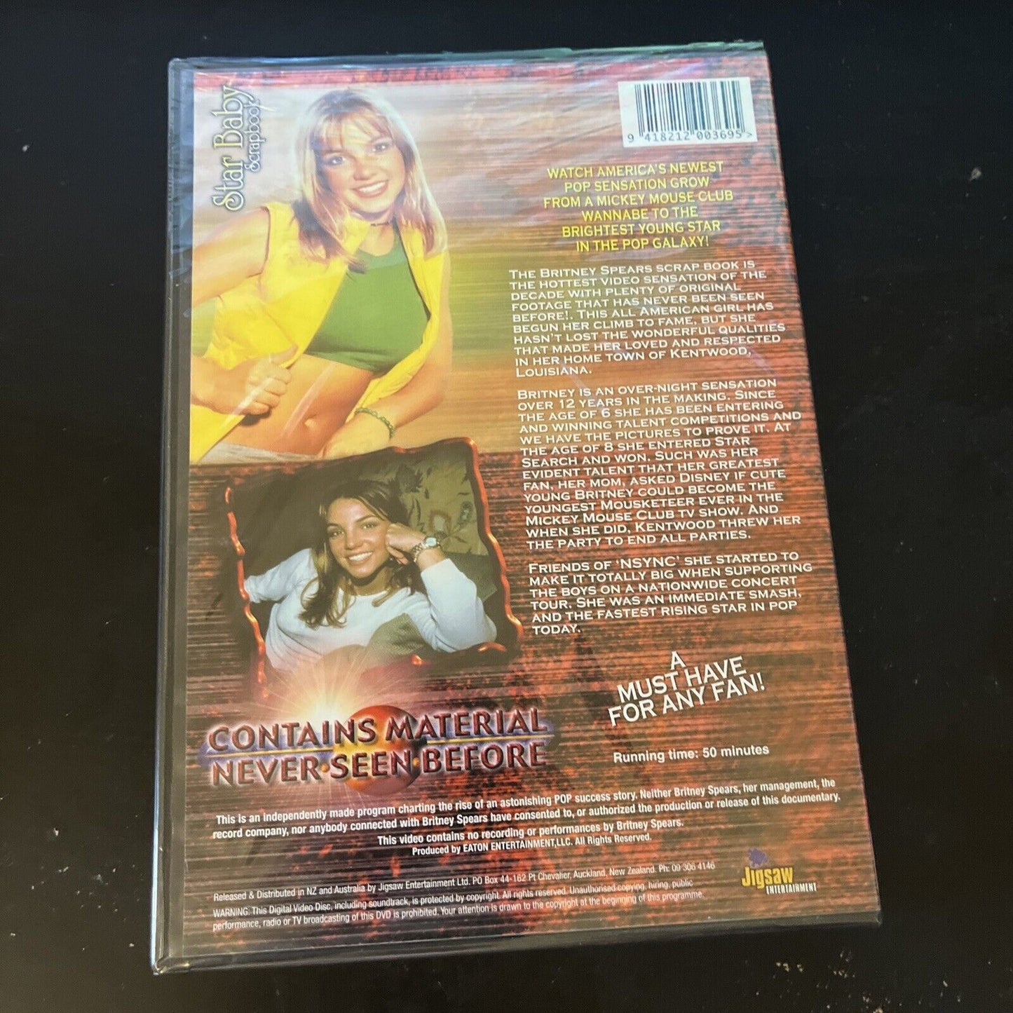 Britney Spears Star Baby Scrapbook (DVD) All Regions
