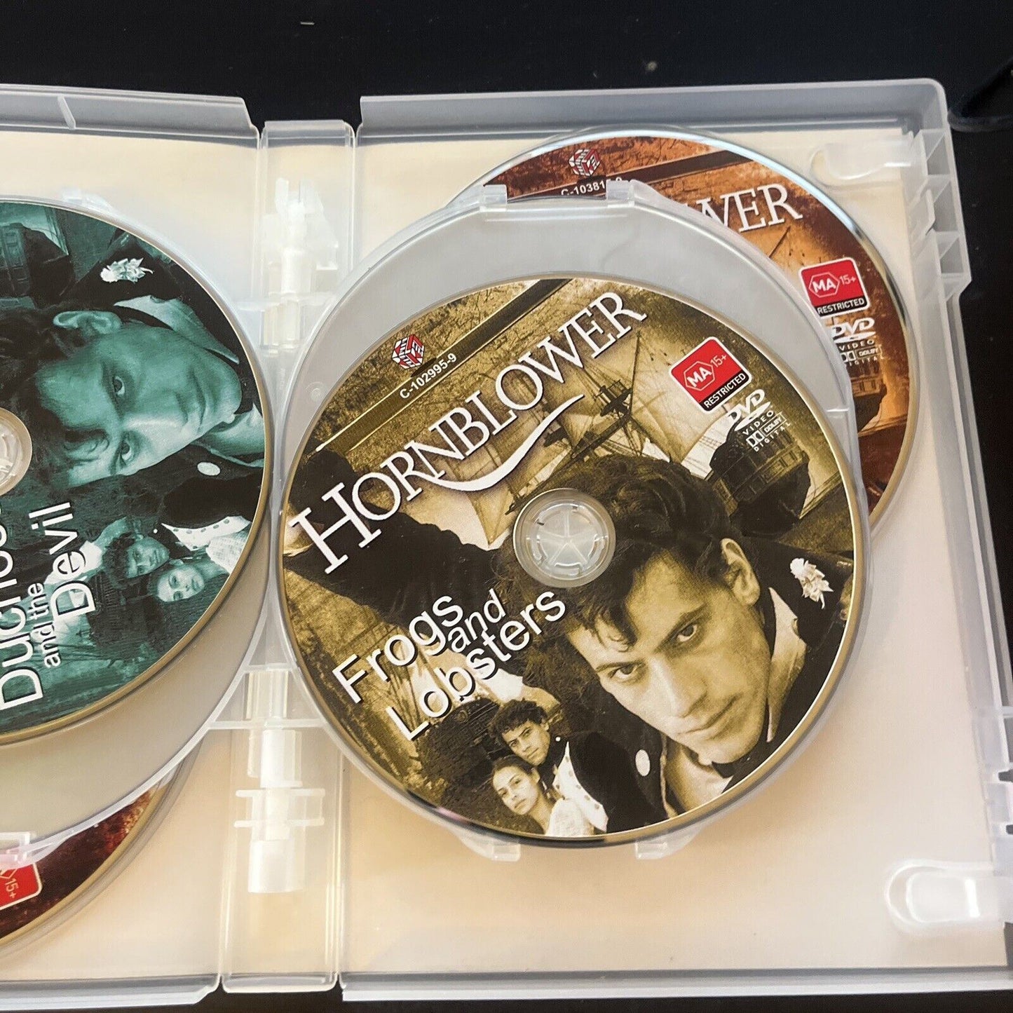 C.S. Forester's Hornblower - Complete Series (DVD, 2001, 8-Disc) All Regions