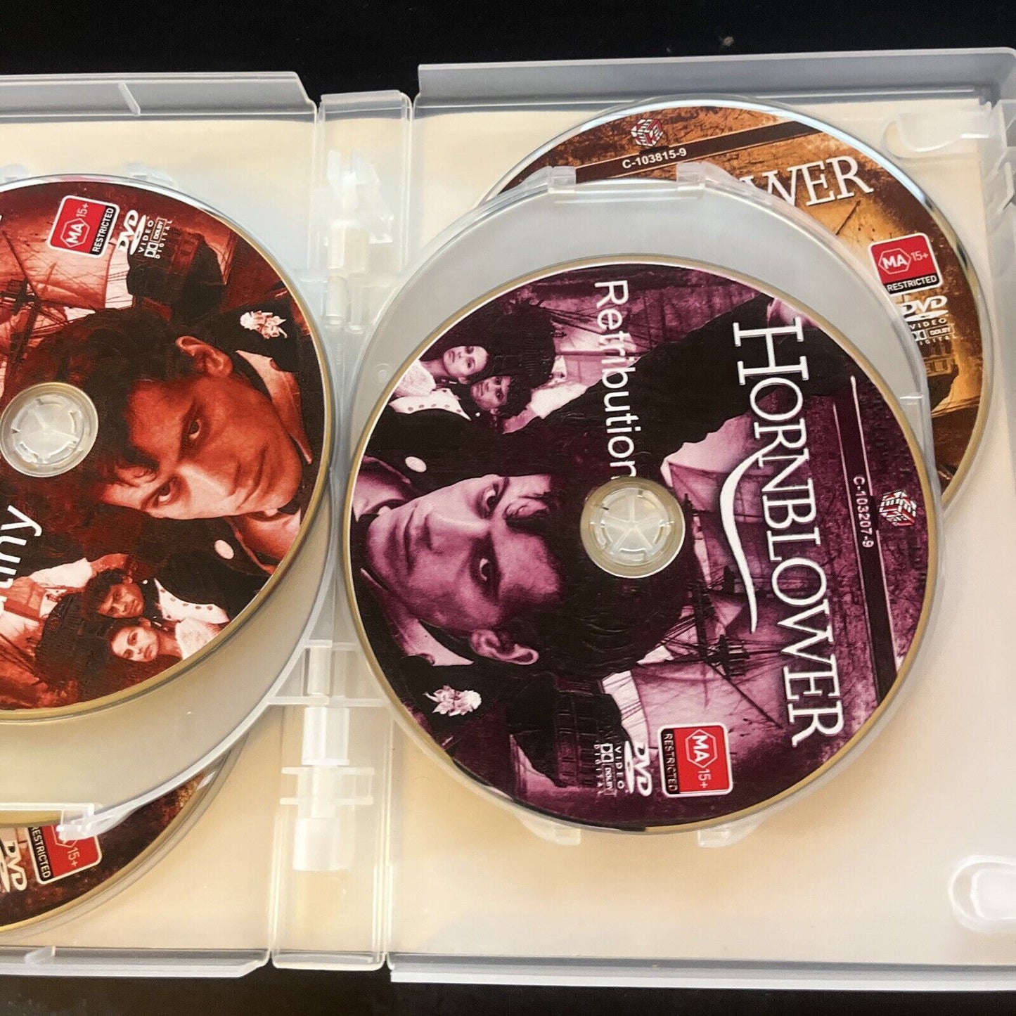C.S. Forester's Hornblower - Complete Series (DVD, 2001, 8-Disc) All Regions