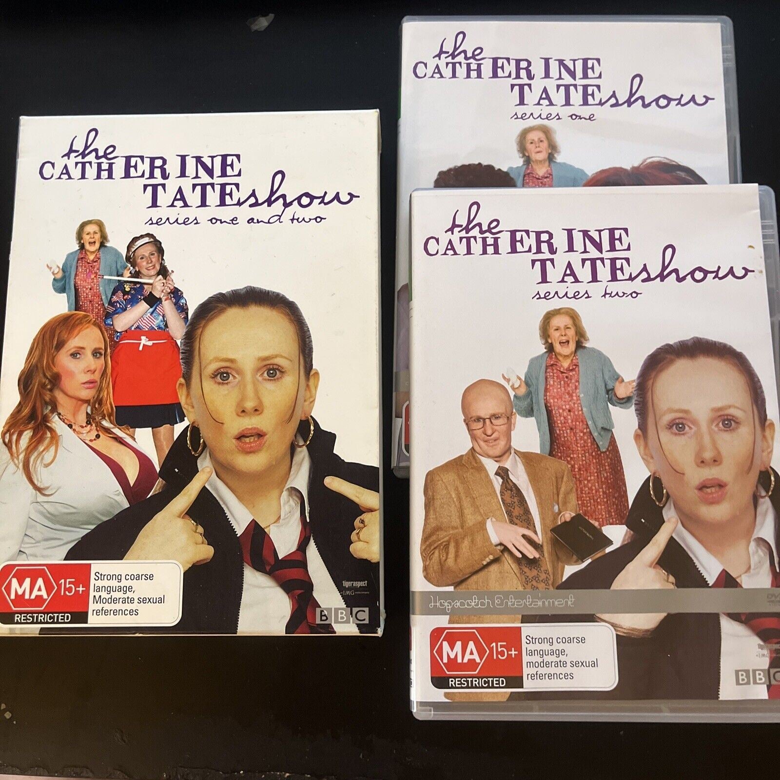 The Catherine Tate Show : Series 1 & 2 (DVD, 2004, 2-Disc) Region