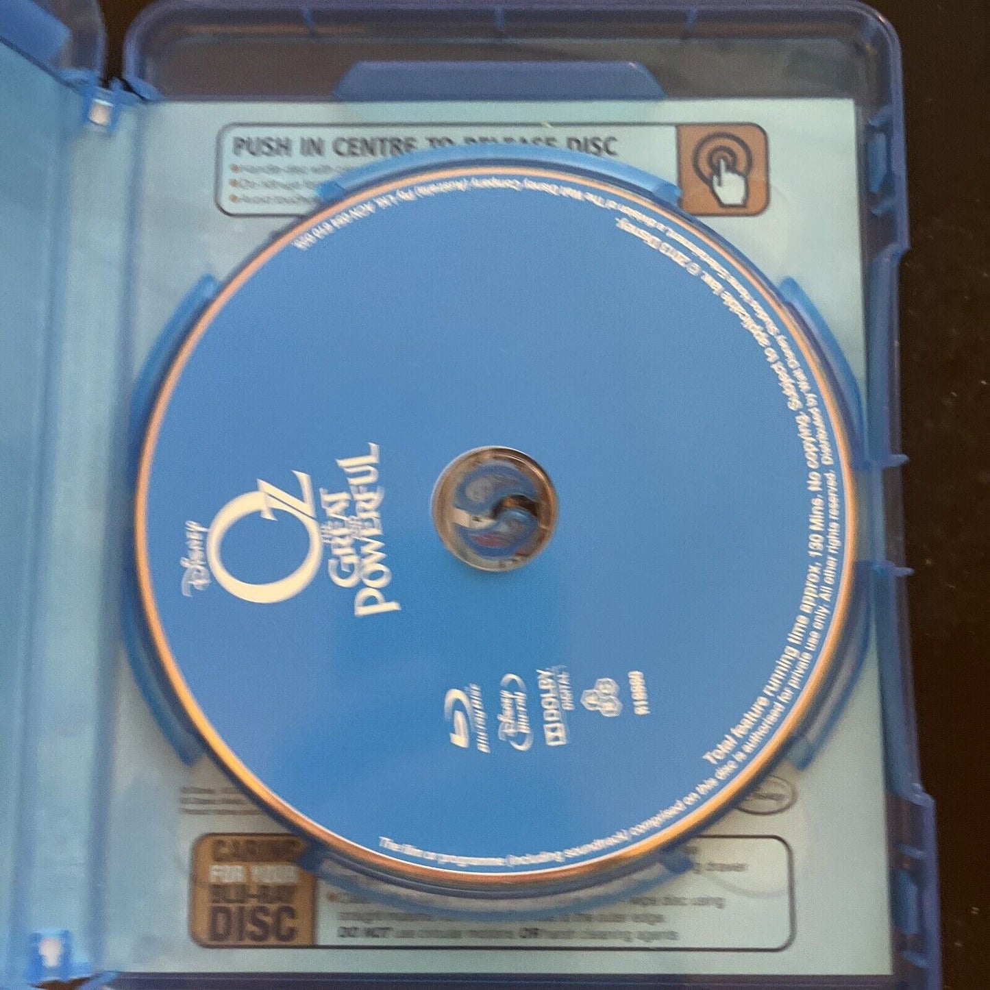 Oz The Great And Powerful (Blu-ray, 2013) James Franco, All Regions