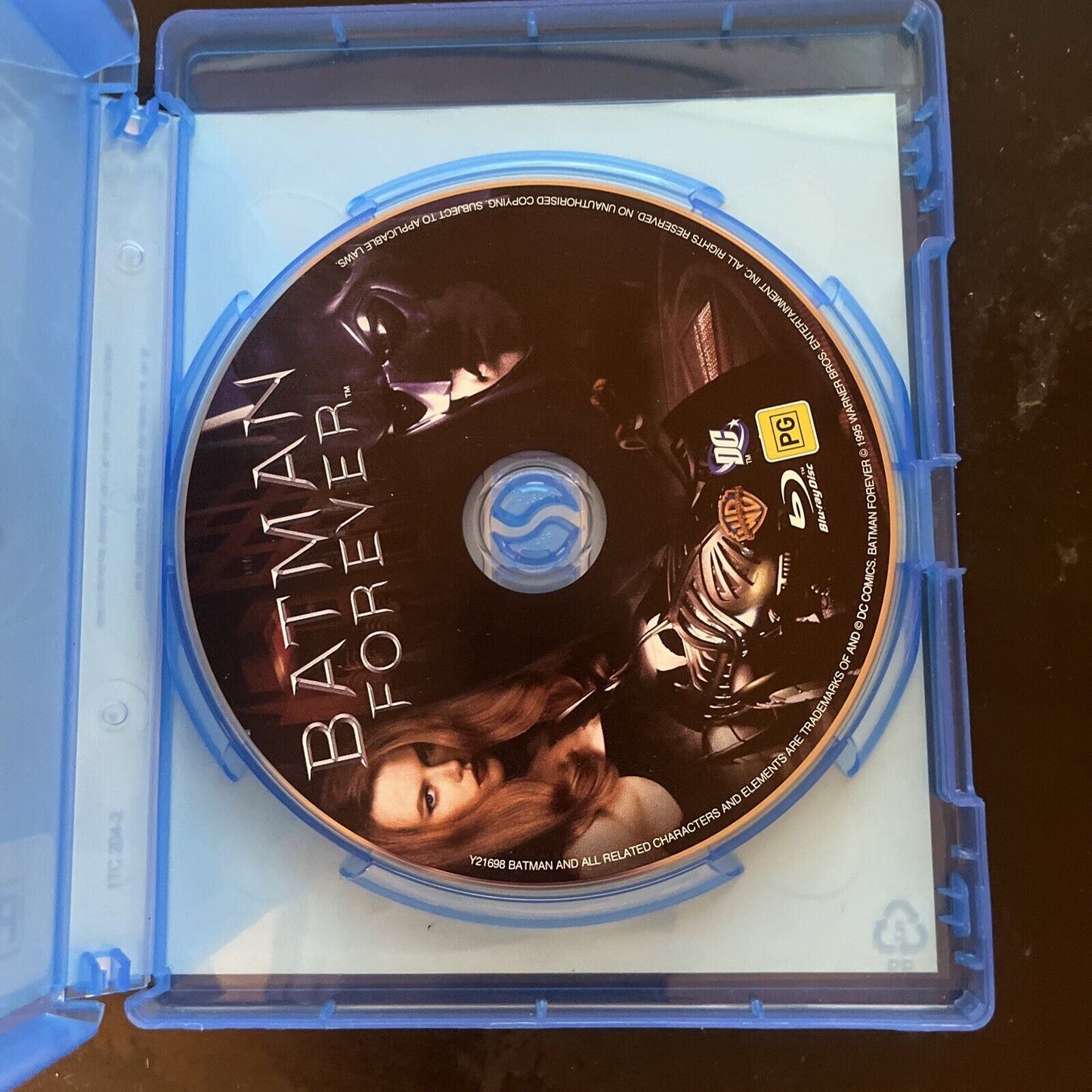 Batman Forever (Blu-ray, 1995) Val Kilmer, Tommy Lee Jones, Jim Carrey Region B