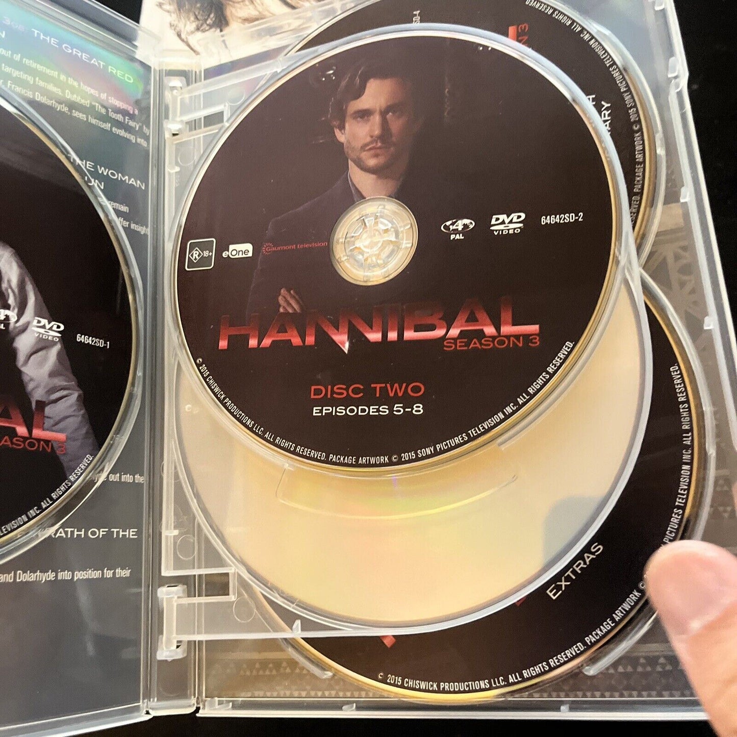 Hannibal : Complete Season 1-3 (Box Set, DVD, 2018, 14-Disc) Region 4