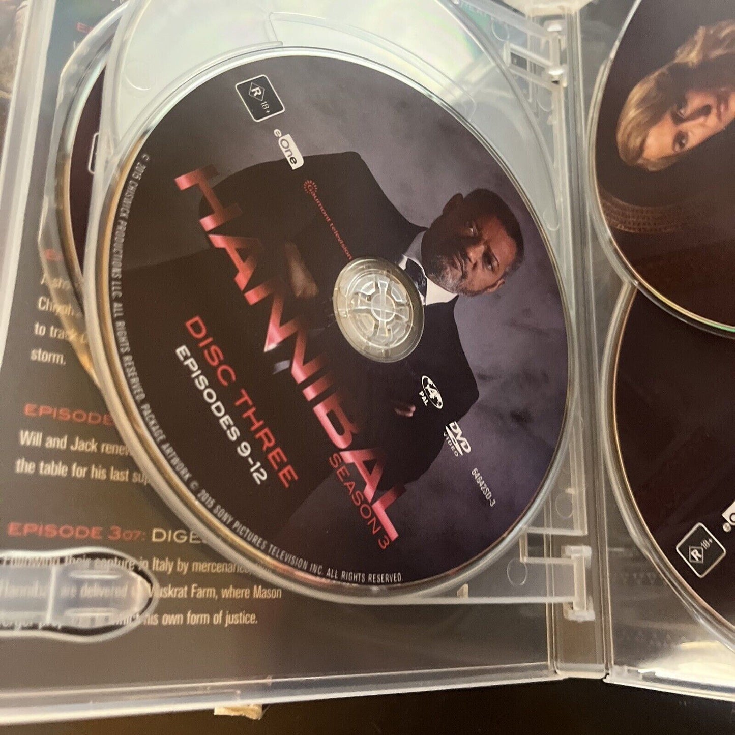 Hannibal : Complete Season 1-3 (Box Set, DVD, 2018, 14-Disc) Region 4