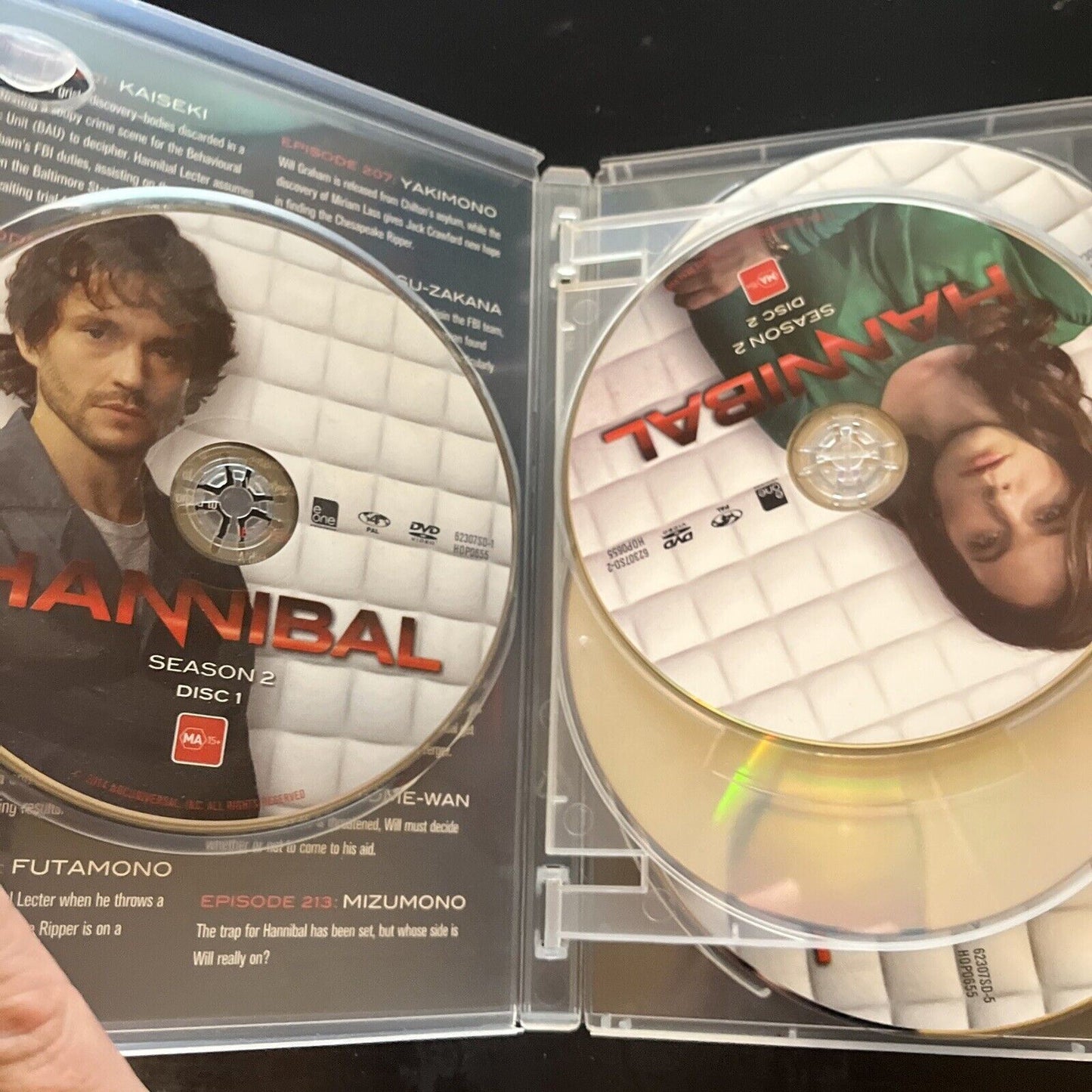 Hannibal : Complete Season 1-3 (Box Set, DVD, 2018, 14-Disc) Region 4