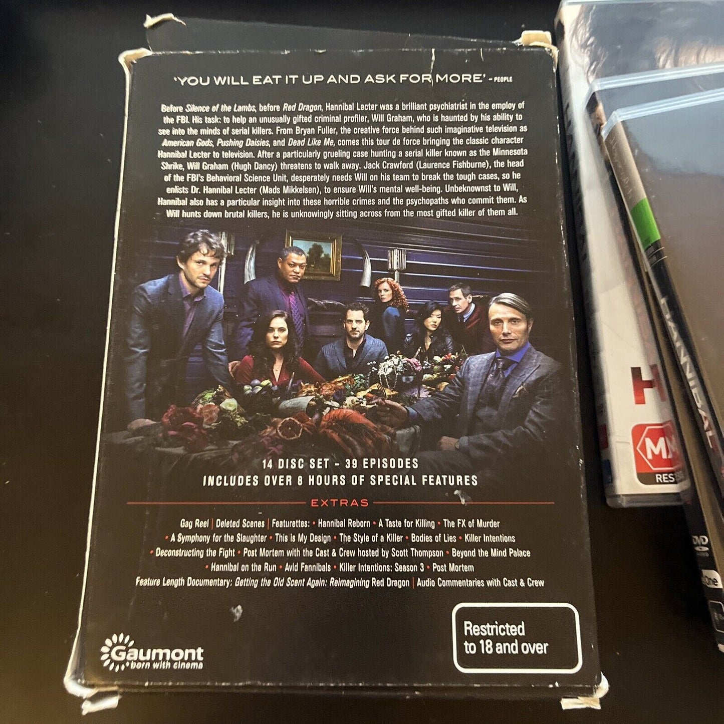 Hannibal : Complete Season 1-3 (Box Set, DVD, 2018, 14-Disc) Region 4