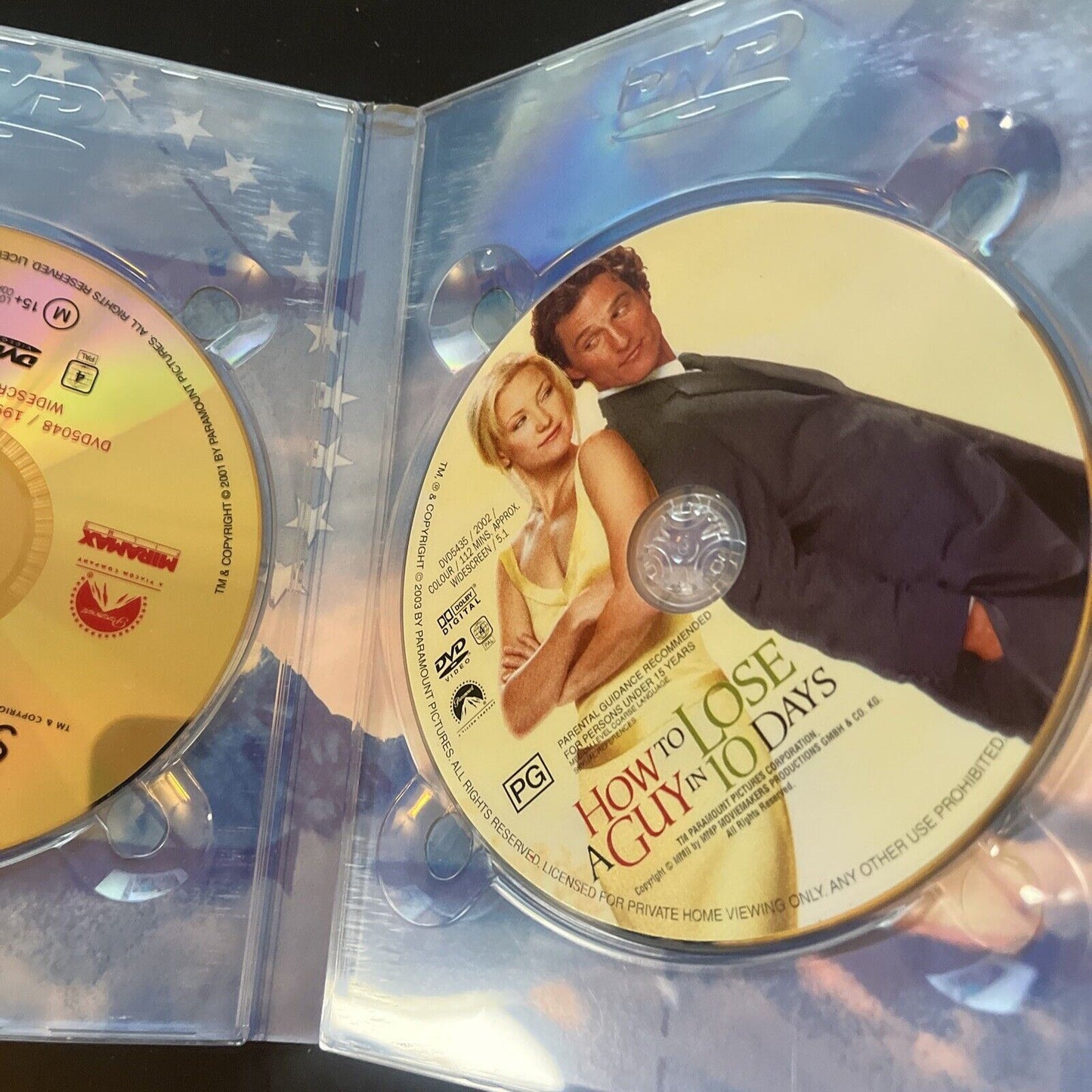 Ghost / Sliding Doors / How To Lose A Guy In 10 Days (DVD, 3-Disc) Region 4