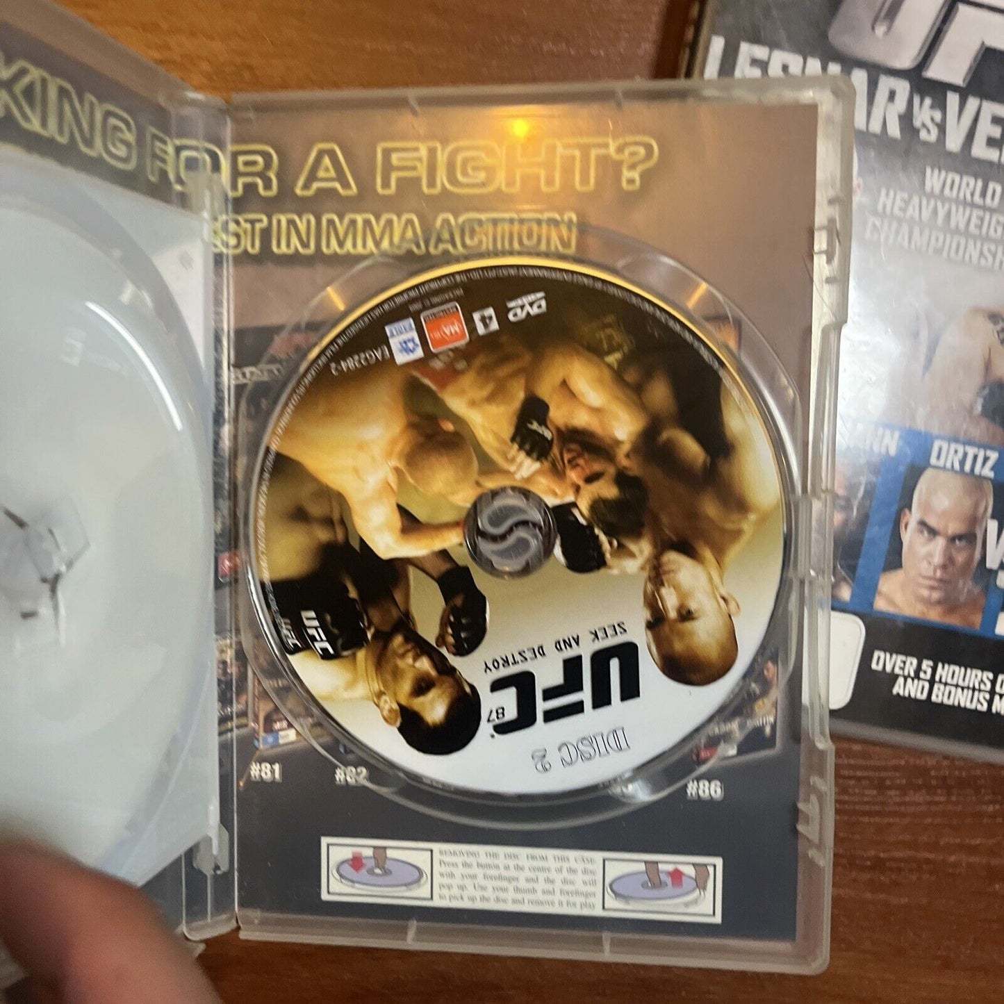 UFC MMA Collection 121, 122, 86, 87, 119 (DVD, 2010, 10-Disc) Region 4