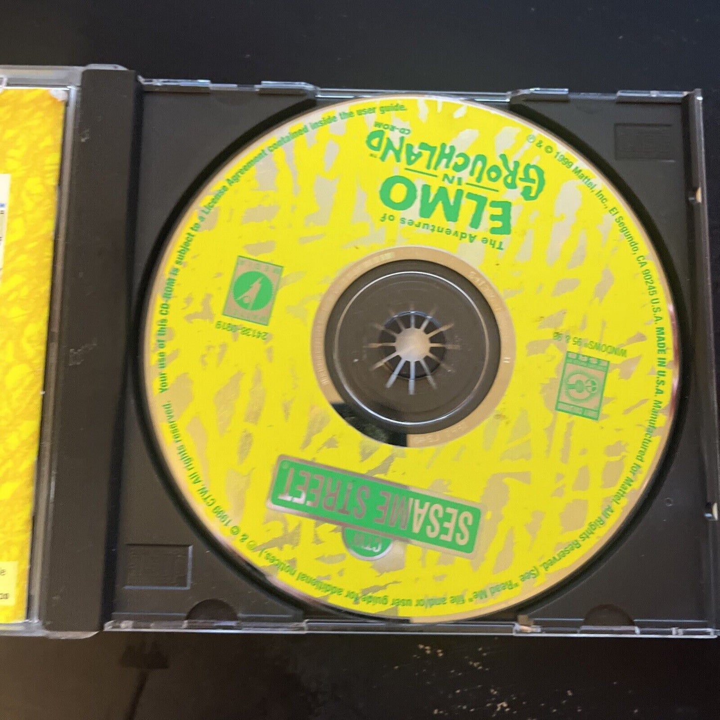 The Adventures Of Elmo In Grouchland PC CDROM 1999 Windows 95/98