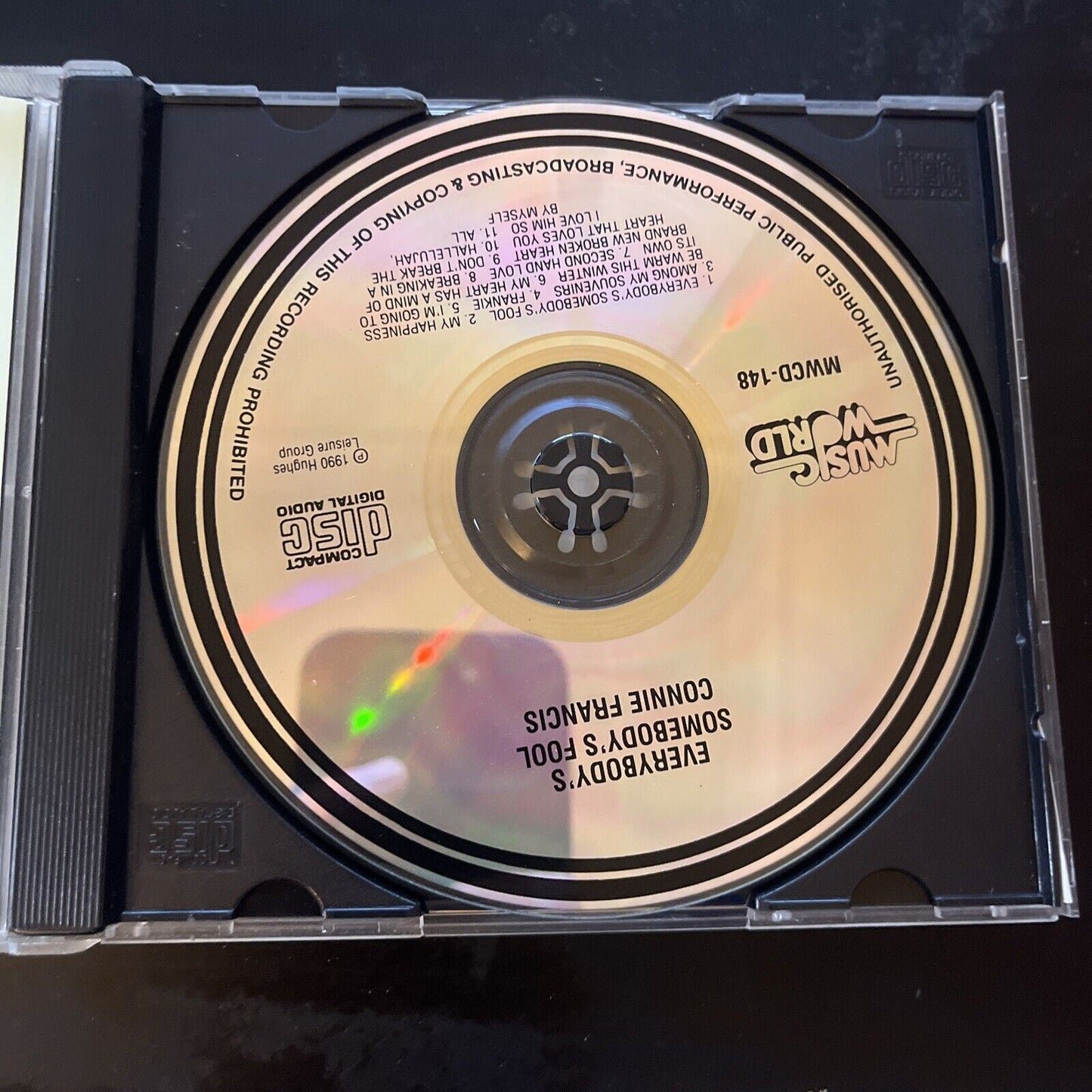 Connie Francis - Everybody's Somebody's Fool (CD, 1990)