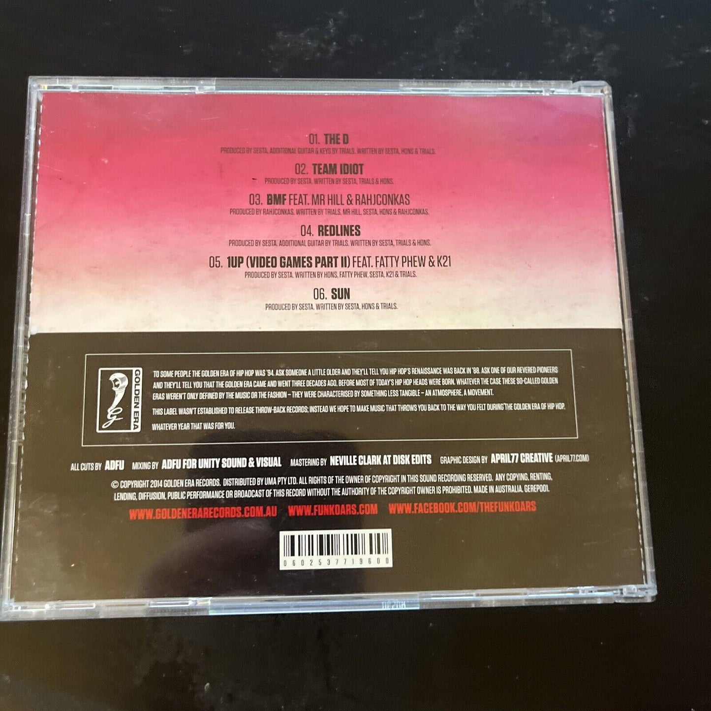 *Signed Copy* Funkoars - Dawn Of The Dead (CD, 2004)