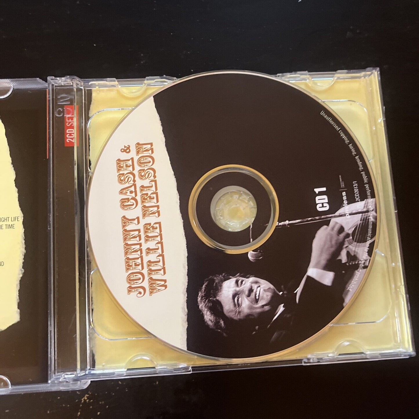 Johnny Cash & Willie Nelson – Live (CD, 2006, 2-Disc Set)