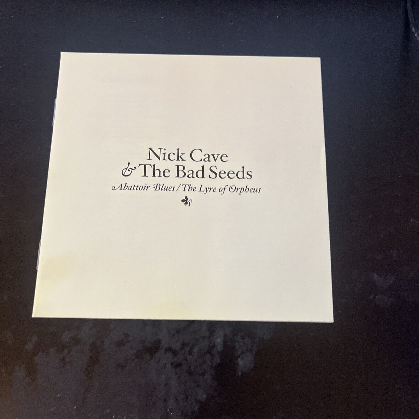 Nick Cave & the Bad Seeds - Abattoir Blues / The Lyre of Orpheus (CD, 2005)