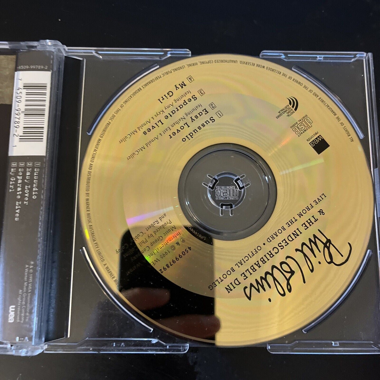 Phil Collins - Live From The Board - Official Bootleg (CD, 1995)