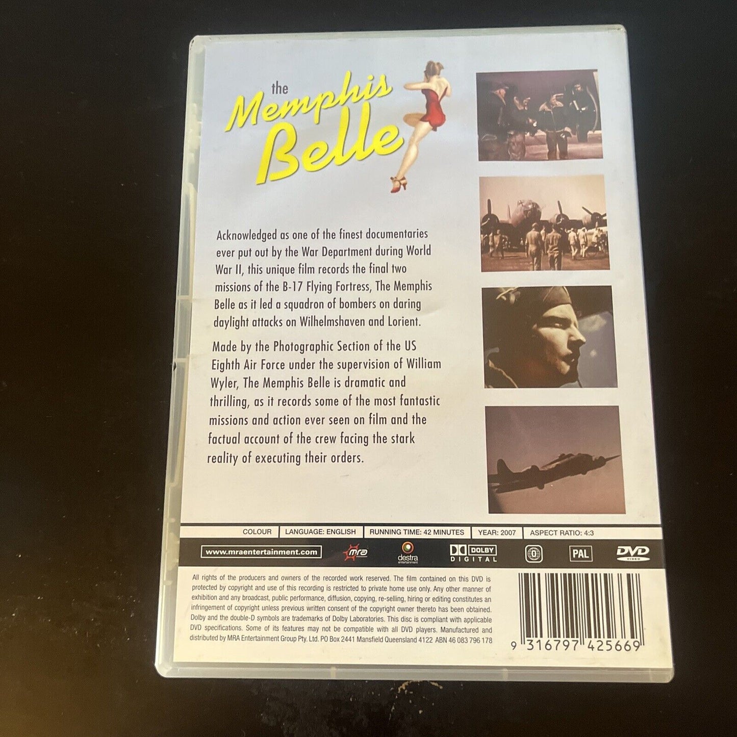 The War Collection - Memphis Belle (DVD, 2007) NEW All Regions