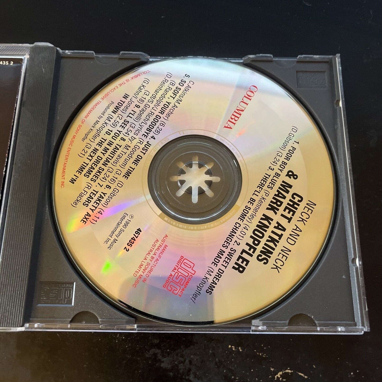 Mark Knopfler & Chet Atkins - Neck And Neck (CD, 1990)