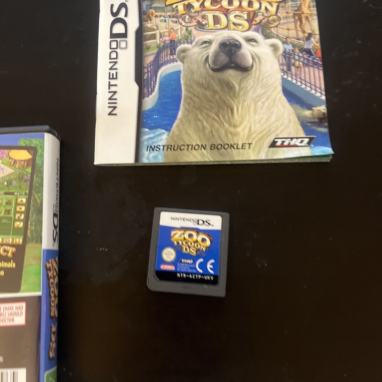 Zoo Tycoon DS (Nintendo DS, 2005) Complete Game w/Manual
