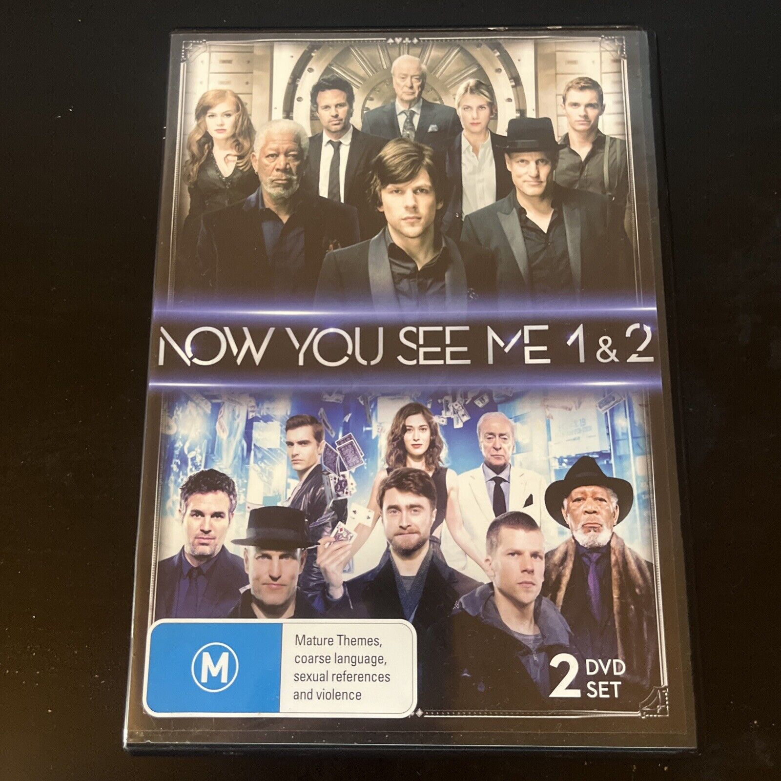 Now You See Me Now You See Me (DVD, 2017, 2-Disc) NEW Region