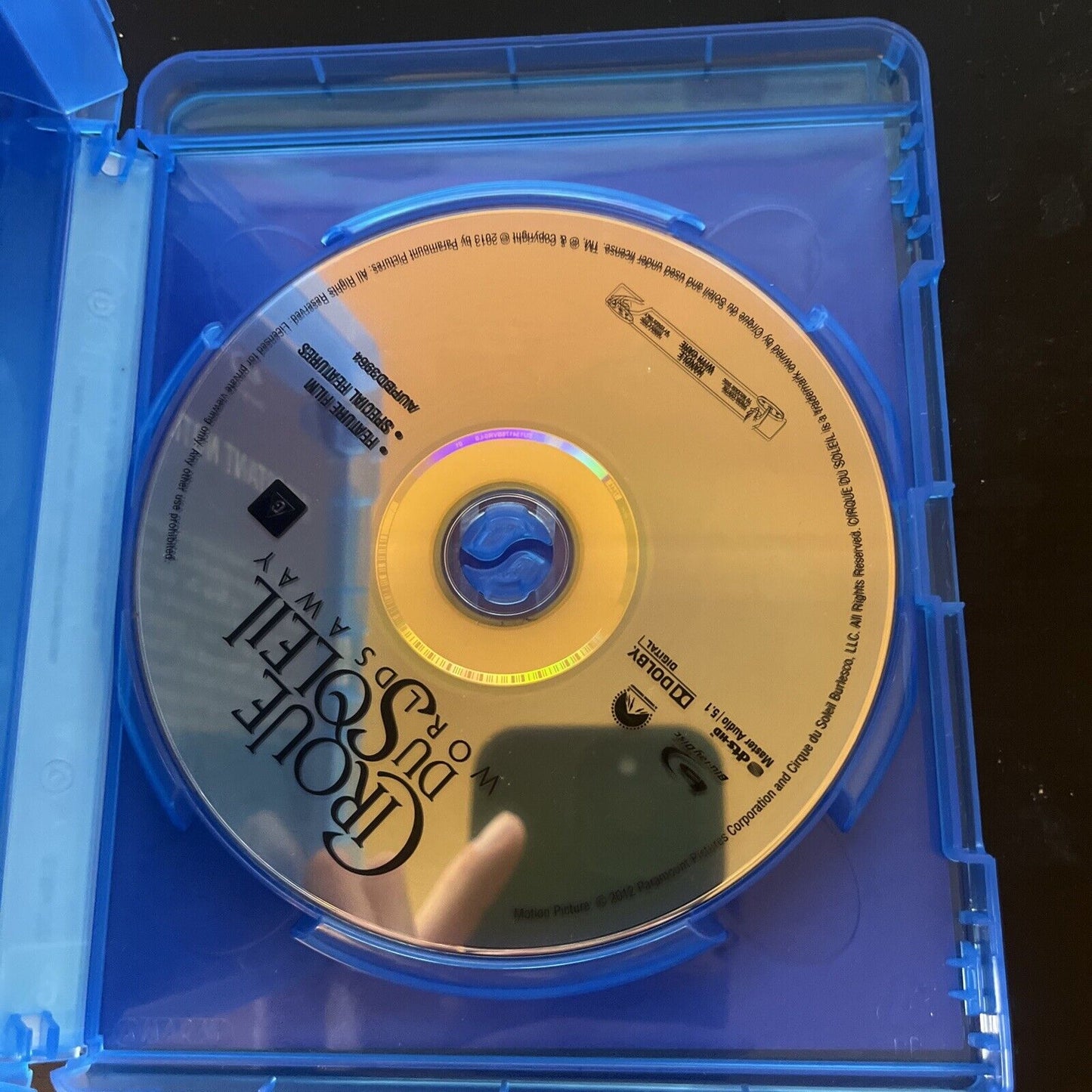 Cirque Du Soleil - Worlds Away (Blu-ray, 2012) Region B