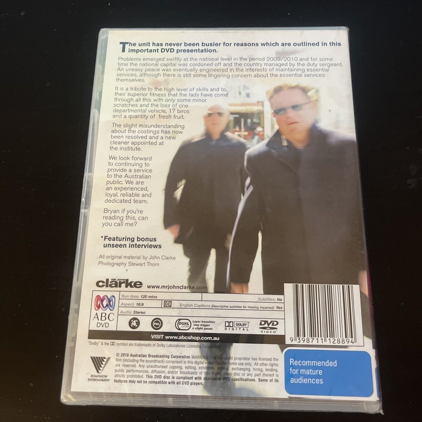 *New Sealed* Clarke & Dawe - Tactical Response Unit (DVD, 2010) Region 4